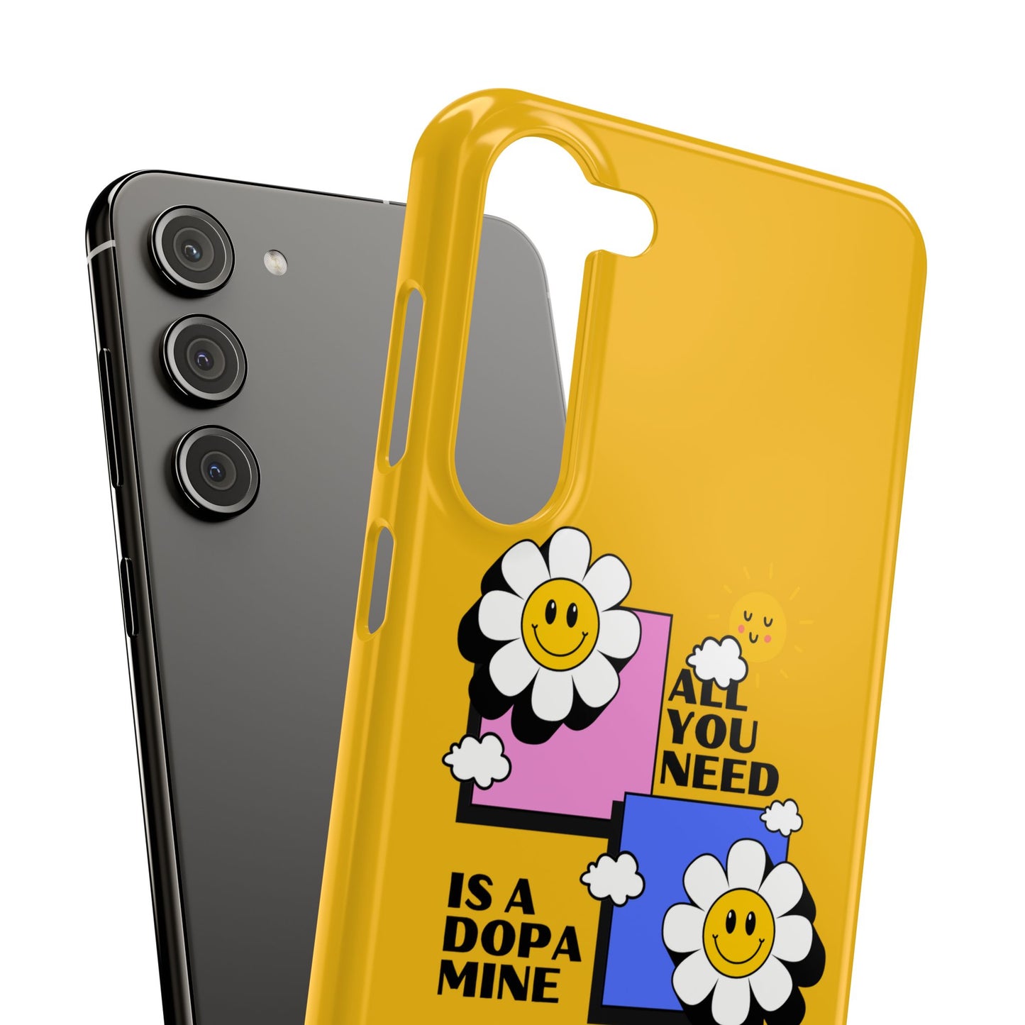 All You Need Is A Dopamine SmileandLaughTees Slim Phone Case