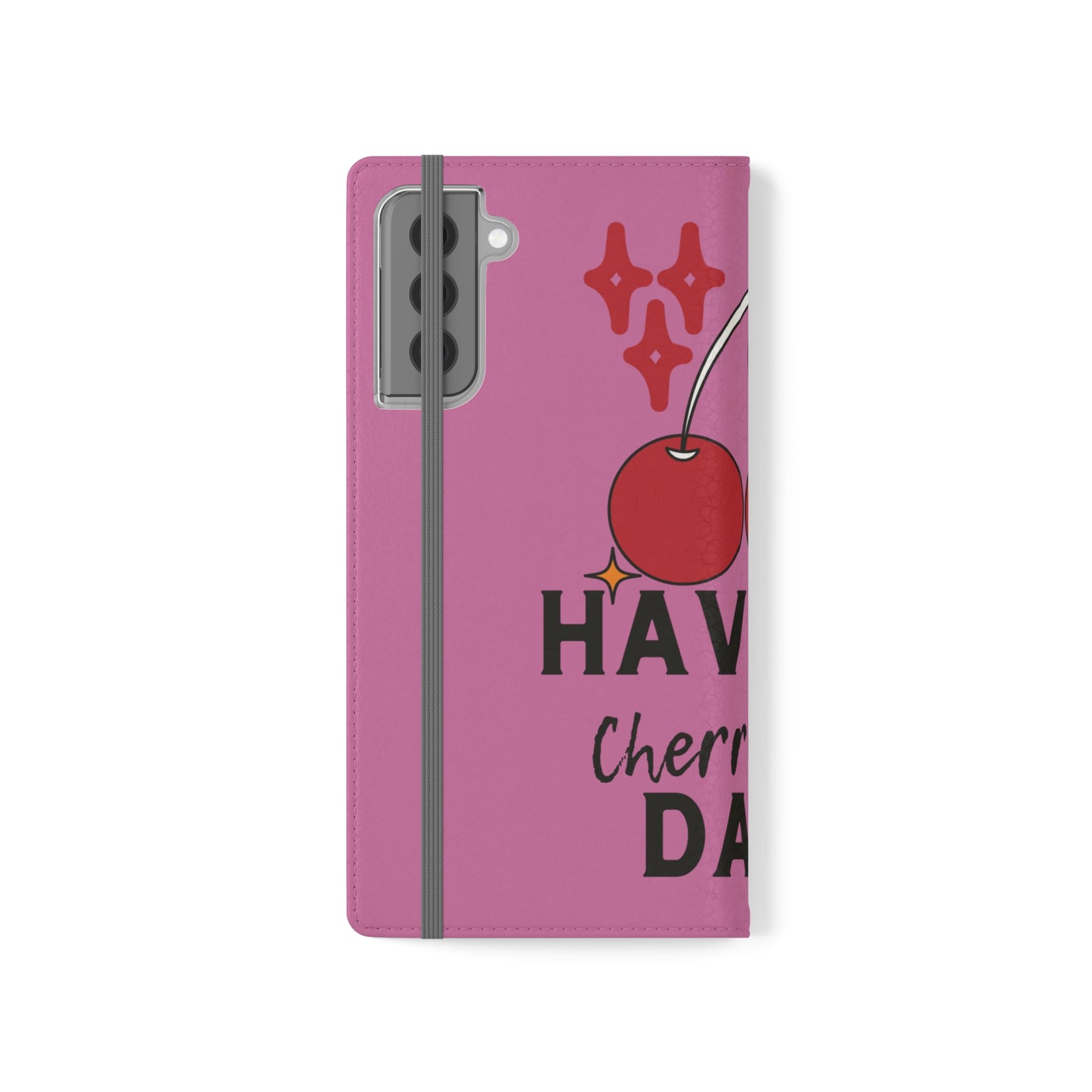 Have A Cherrific Day SmileandLaughTees Flip Phone Case