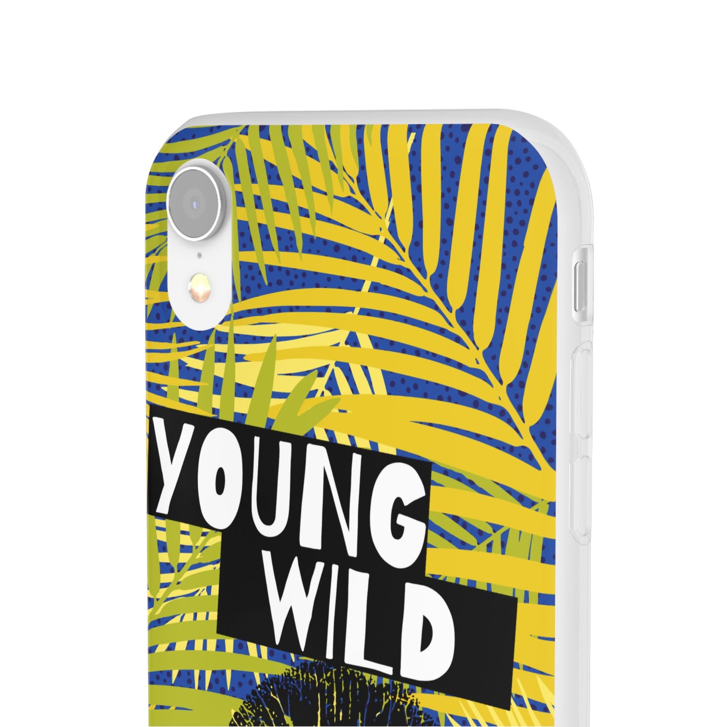 Young Wild Free SmileandLaughTees Flexi Phone Case