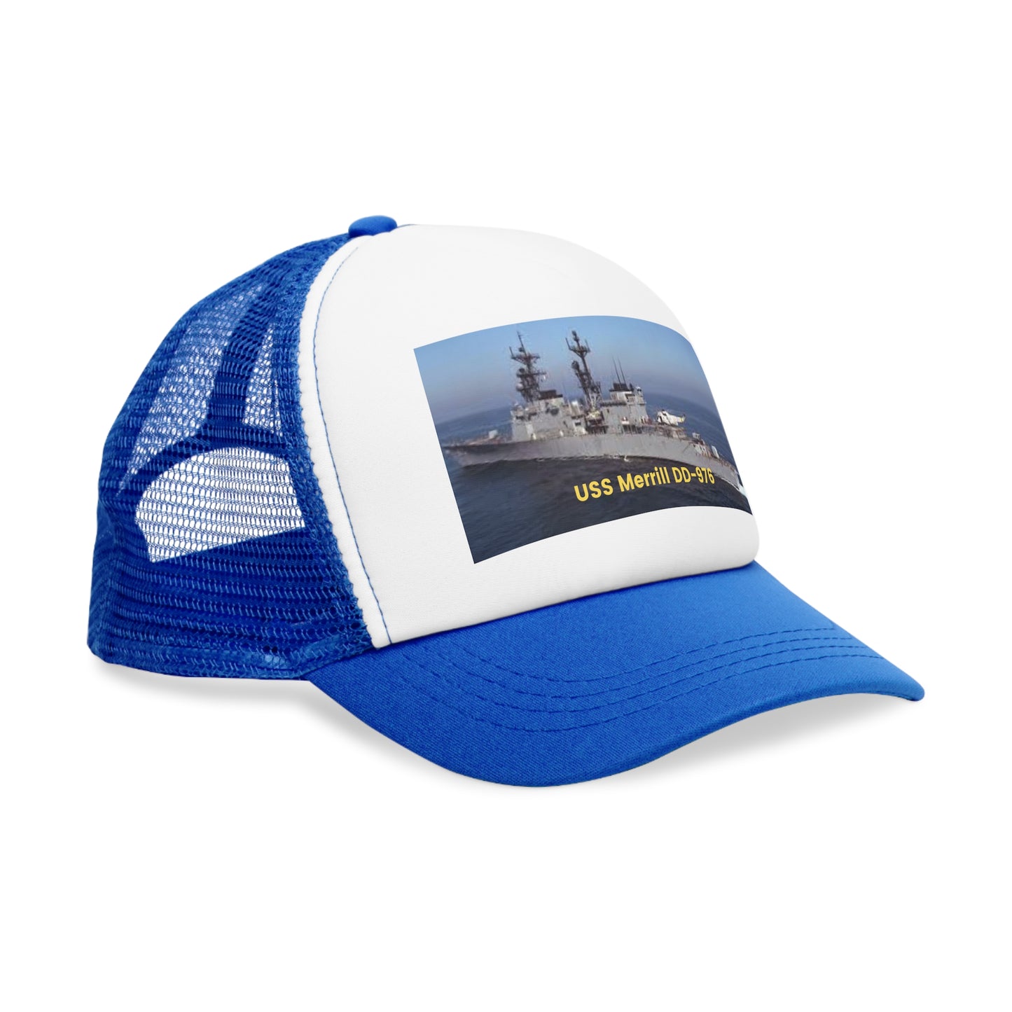 USS Merrill DD-976 Navy POD Smileandlaughtees Mesh Cap