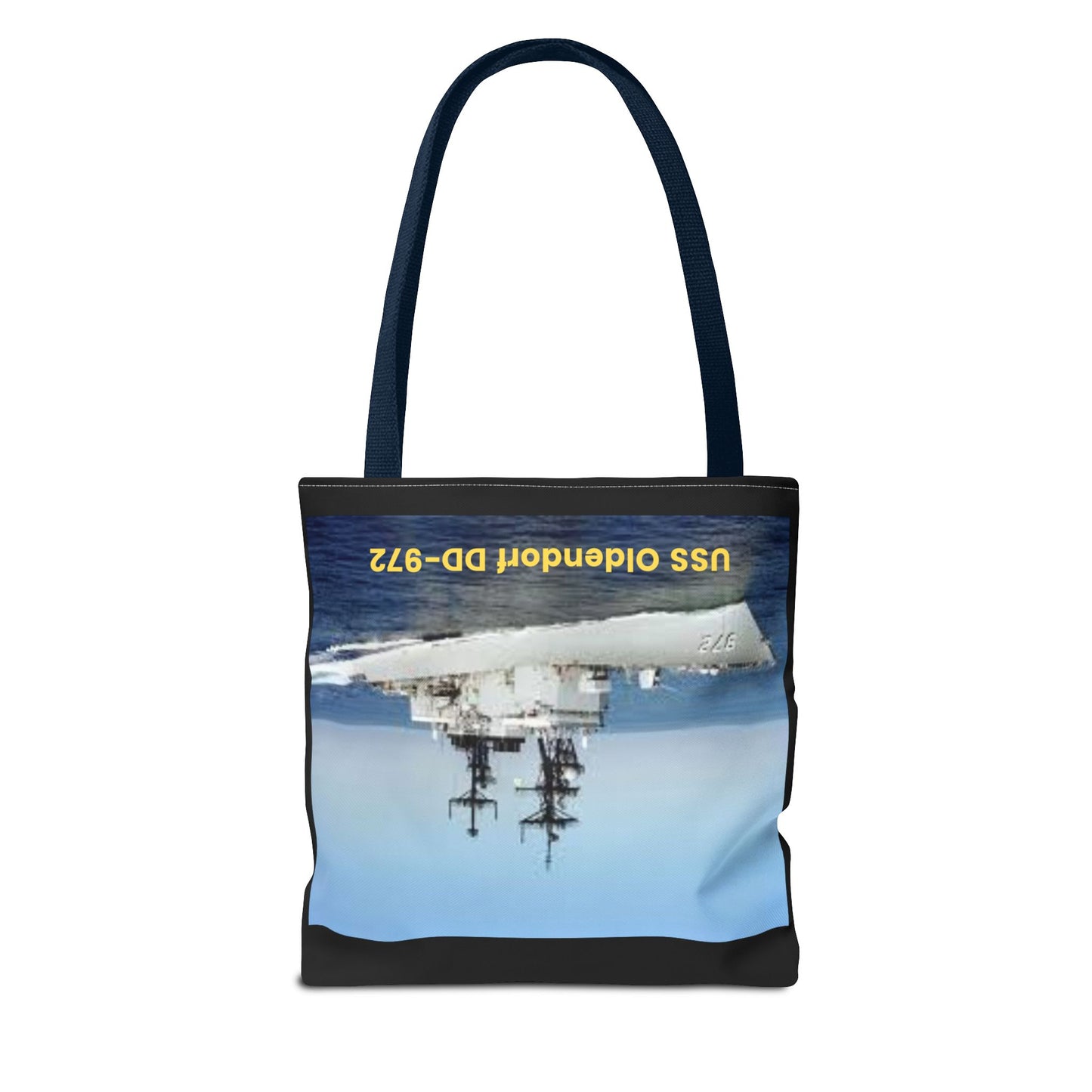 USS John Young DD-973 Navy POD Smileandlaughtees Tote Bag (AOP)