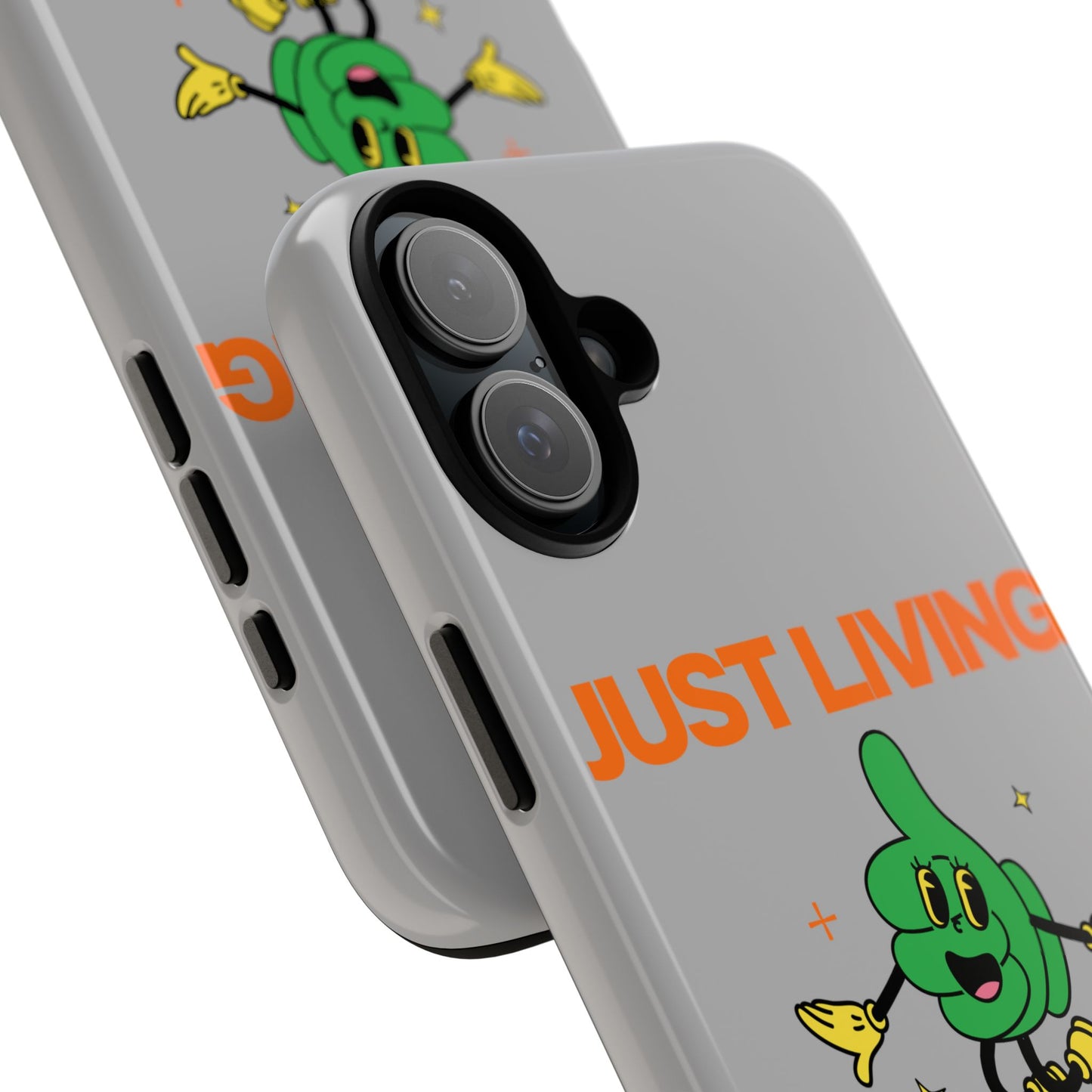 Just Living My Life SmileandLaughTees Tough Phone Case