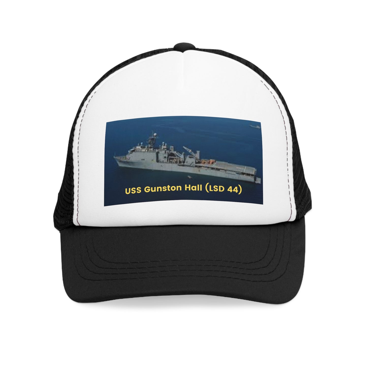 USS Gunston Hall (LSD 44) Navy POD Smileandlaughtees Mesh Cap