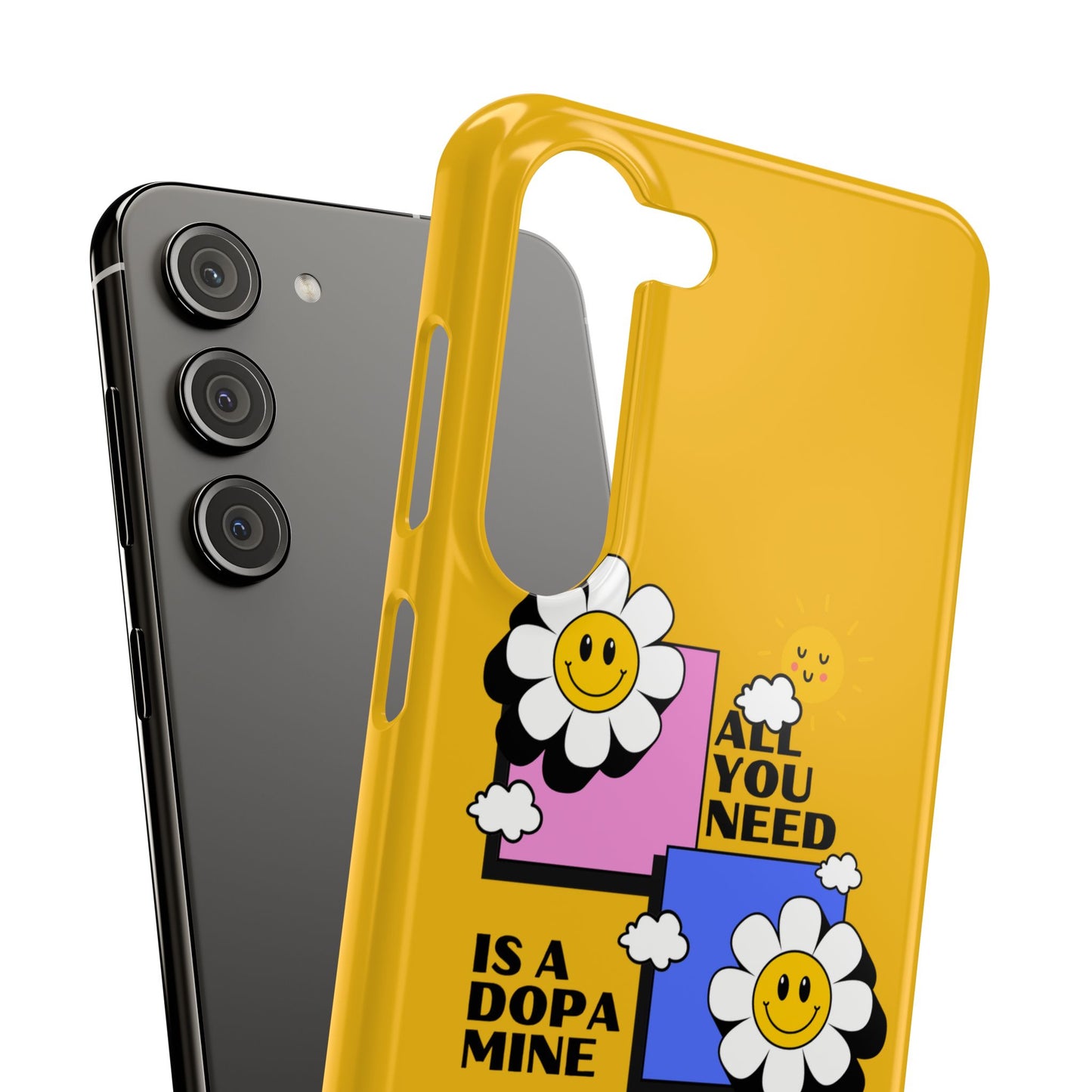 All You Need Is A Dopamine SmileandLaughTees Slim Phone Case