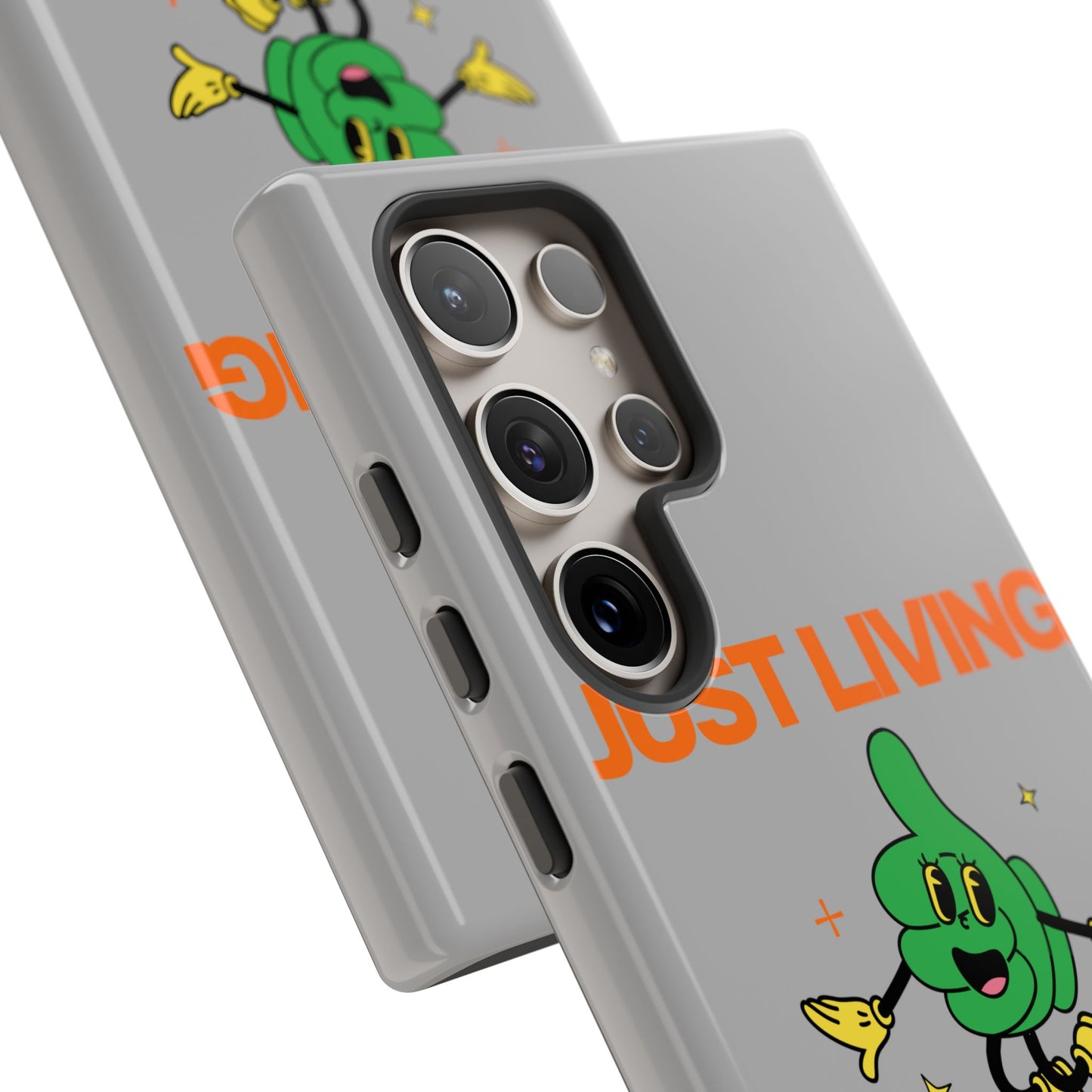 Just Living My Life SmileandLaughTees Tough Phone Case