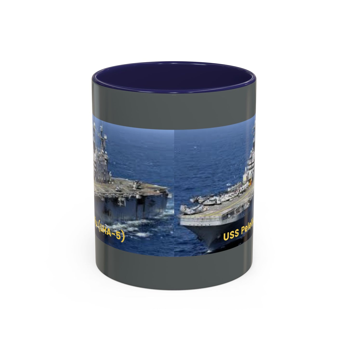 USS Proteus (AS-19) Navy POD Smileandlaughtees Accent Coffee Mug (11, 15oz)