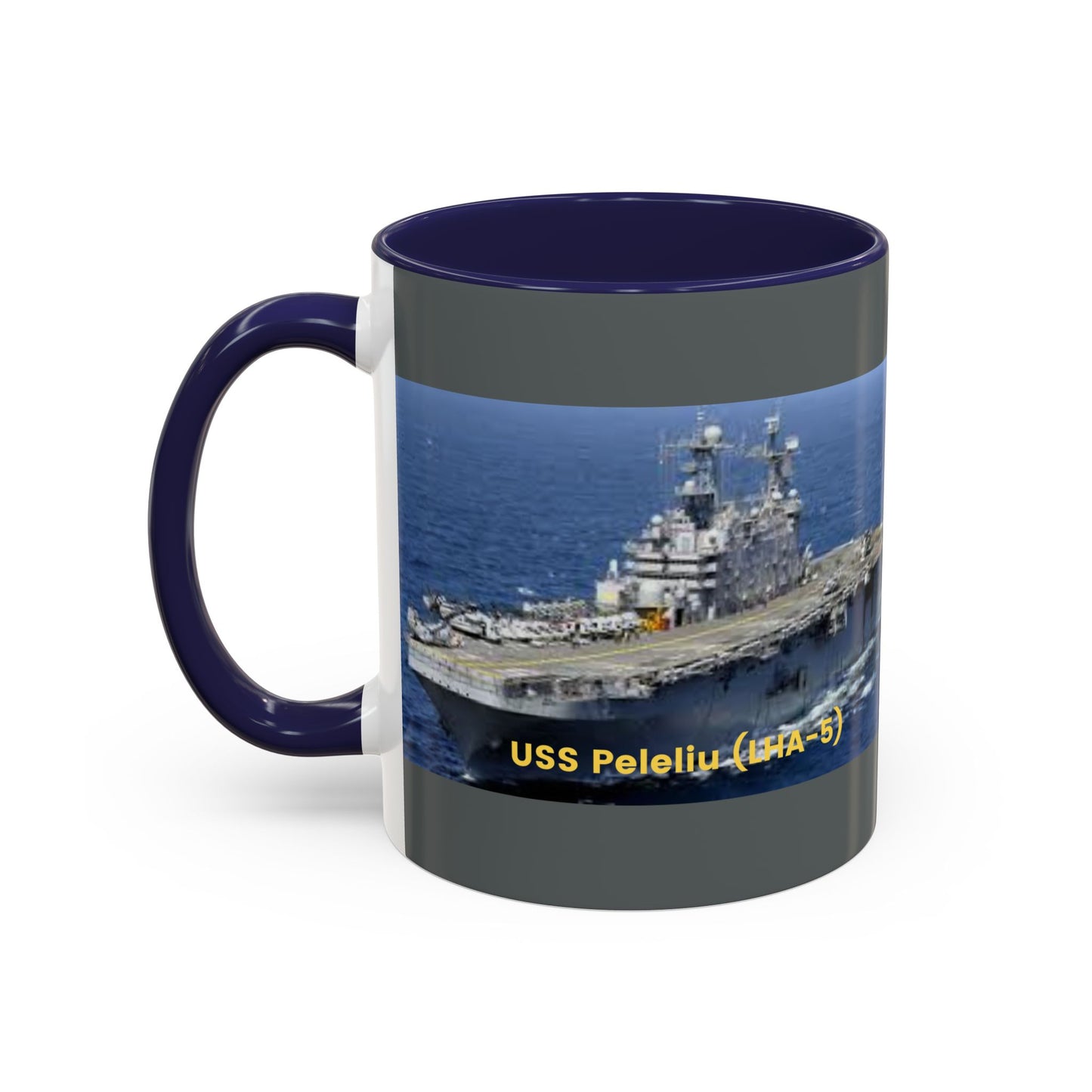 USS Proteus (AS-19) Navy POD Smileandlaughtees Accent Coffee Mug (11, 15oz)