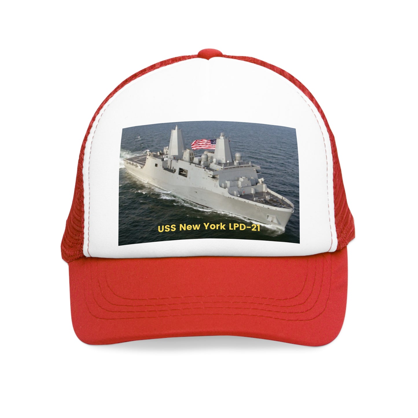 USS Spruance DD-963 Navy POD Smileandlaughtees Mesh Cap