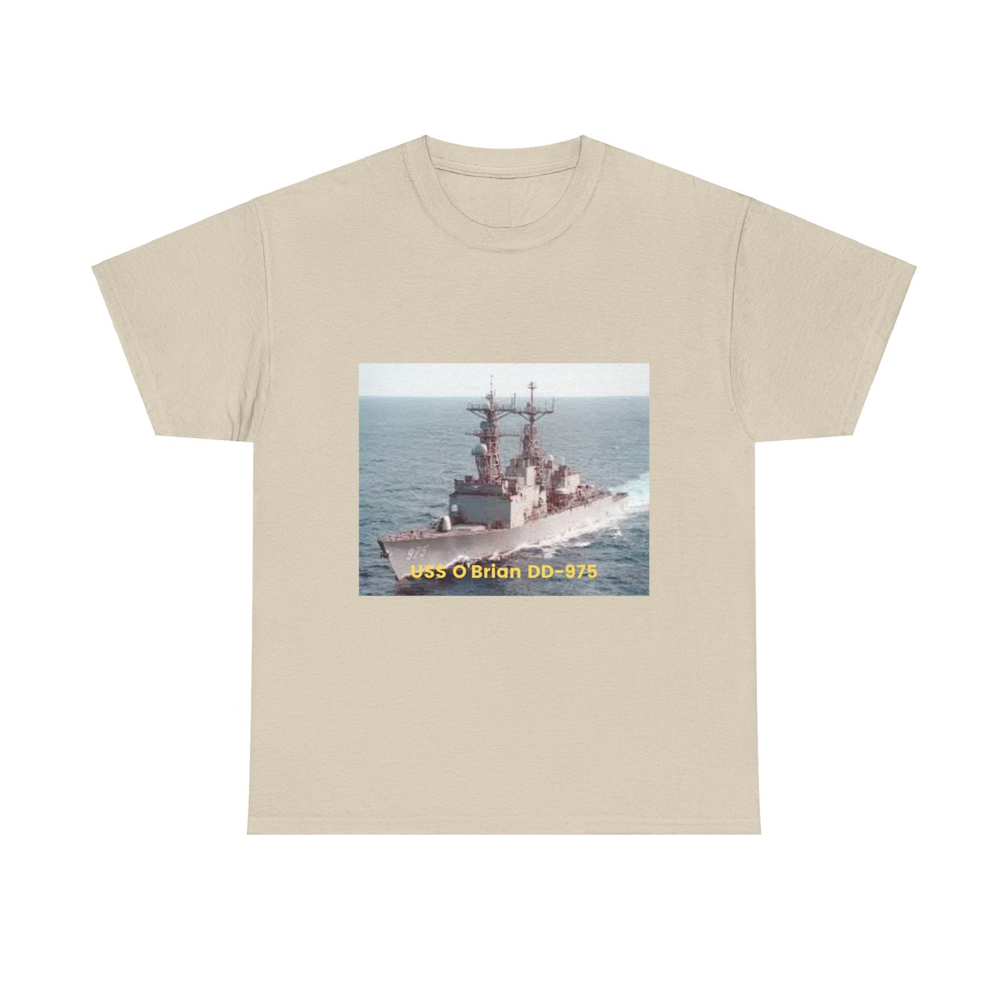 USS O'Brian DD-975 Navy POD Smileandlaughtees Unisex Heavy Cotton Tee T-Shirt