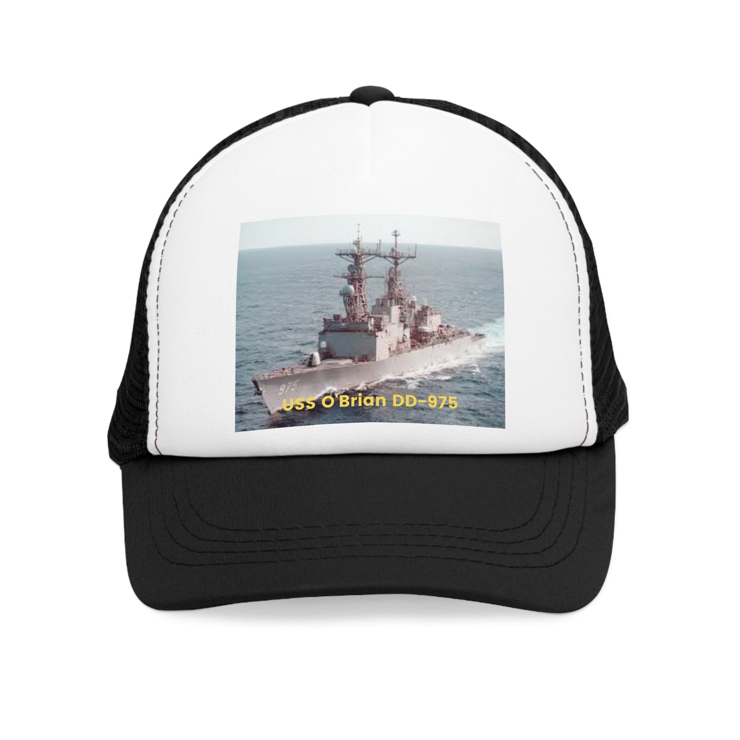 USS O'Brian DD-975 Navy POD Smileandlaughtees Mesh Cap