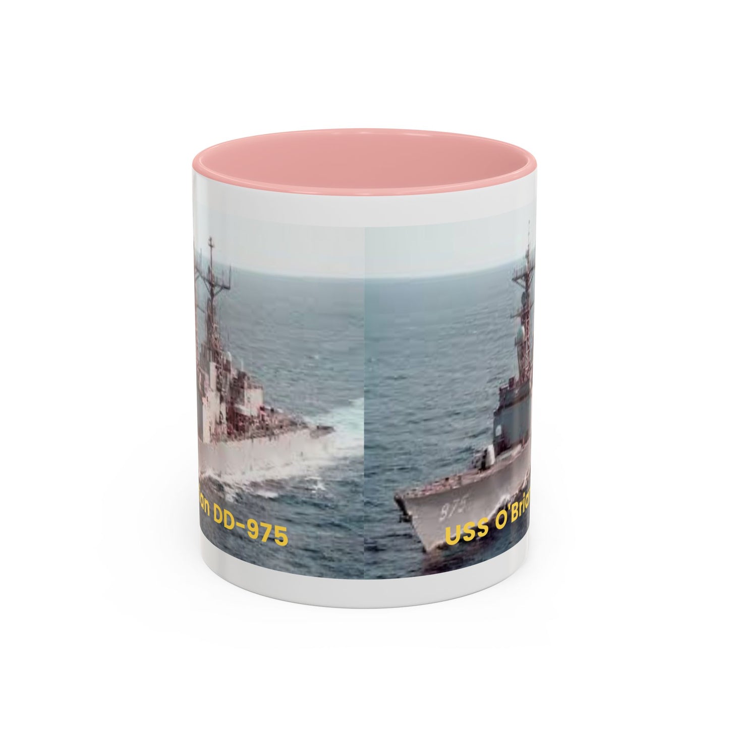 USS O'Brian DD-975 Navy POD Smileandlaughtees Accent Coffee Mug (11, 15oz)