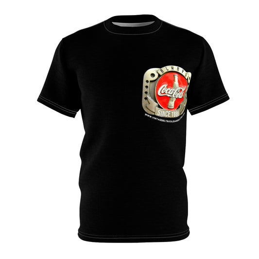 Coca-cola Belt Buckle POD Unisex Cut & Sew Tee (AOP) T-Shirt