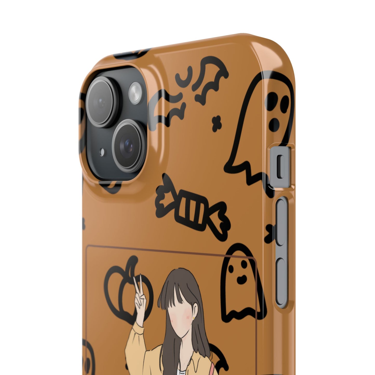 Life Is Hard Im Harder  SmileandLaughTees Slim Phone Case