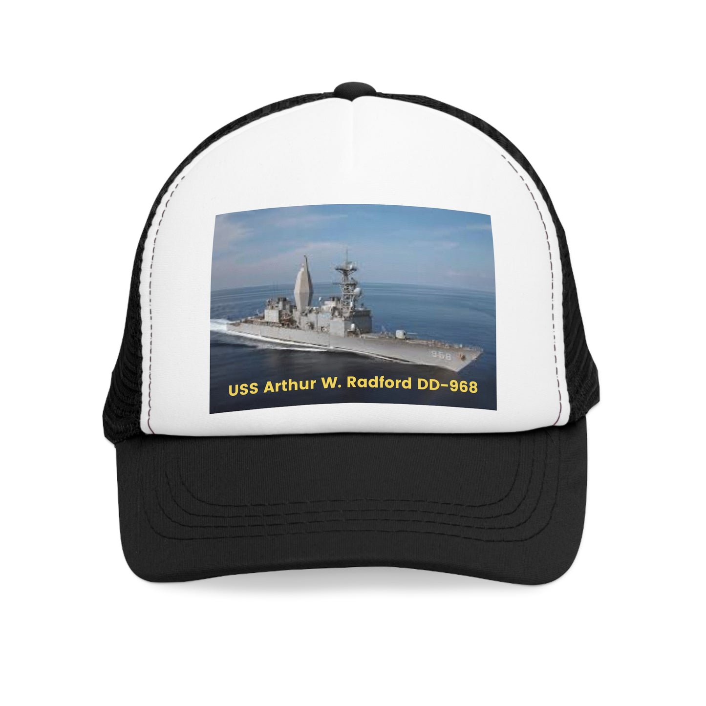 USS Arthur W. Radford DD-968 Navy POD Smileandlaughtees Mesh Cap