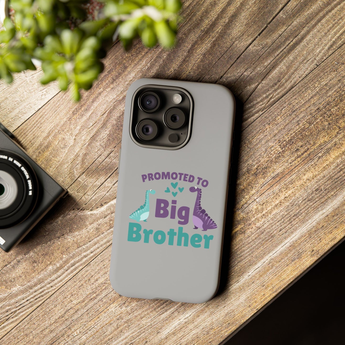 Promoted To Big Brother SmileandLaughTees Tough Phone Case