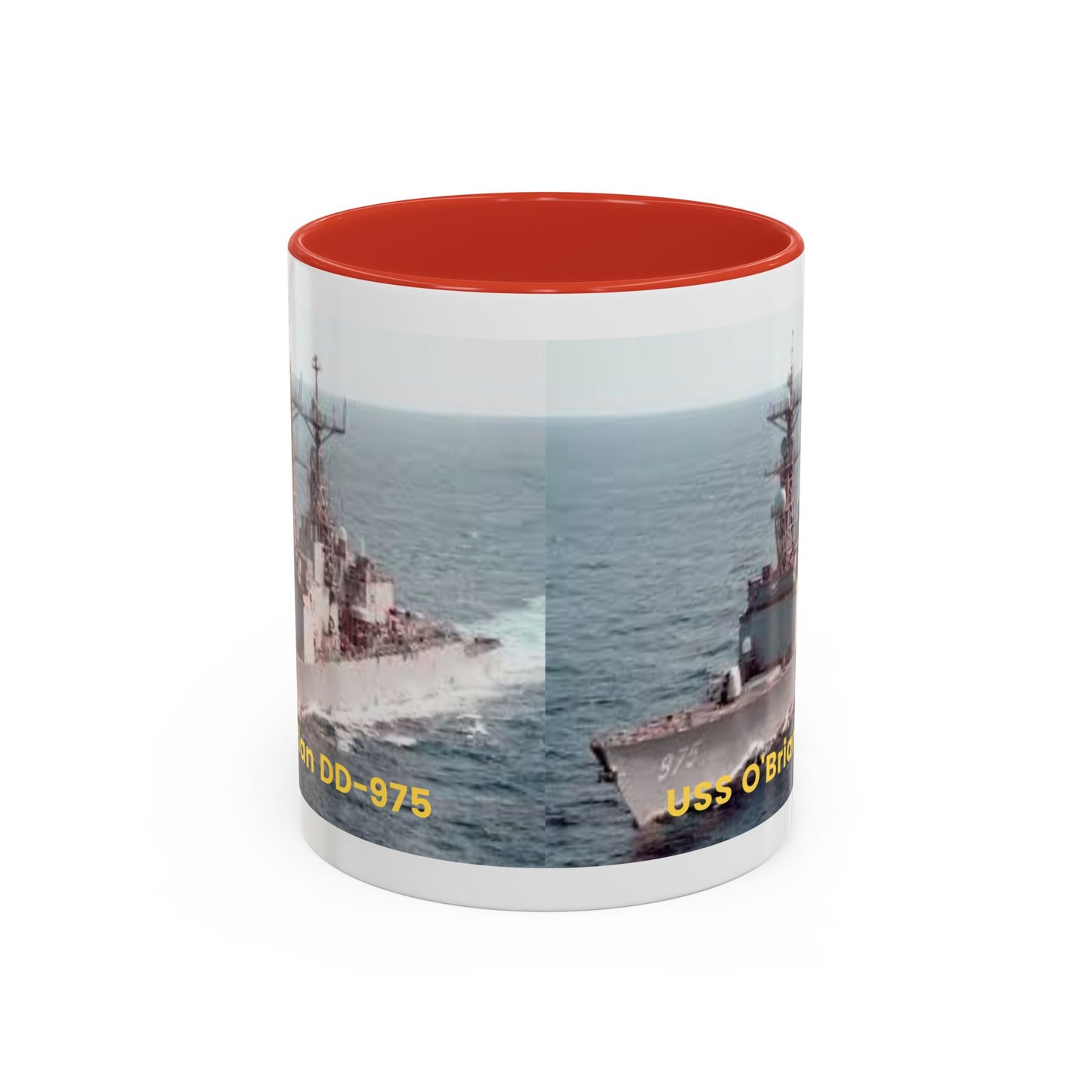 USS O'Brian DD-975 Navy POD Smileandlaughtees Accent Coffee Mug (11, 15oz)