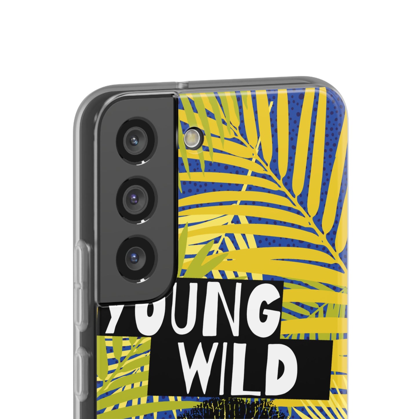 Young Wild Free SmileandLaughTees Flexi Phone Case