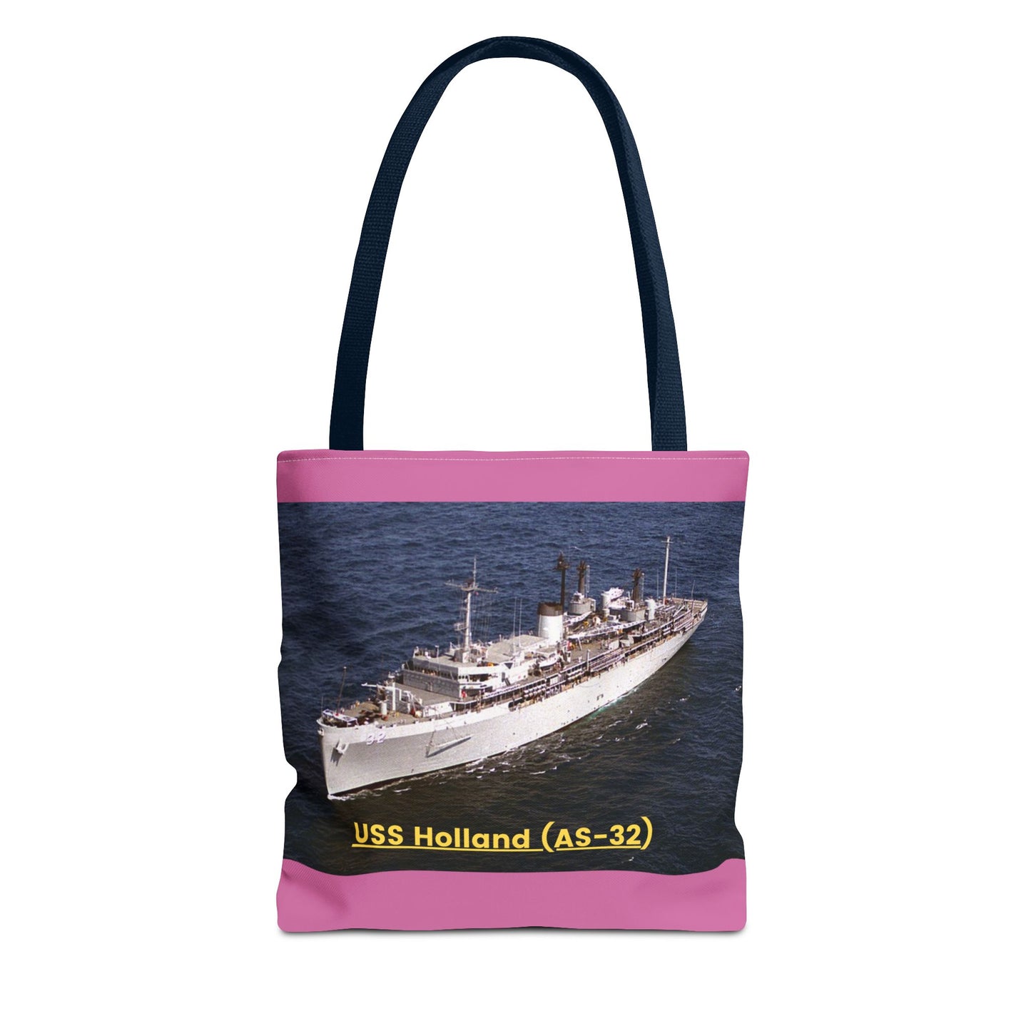 USS Holland (AS-32) Navy POD Smileandlaughtees Tote Bag (AOP)