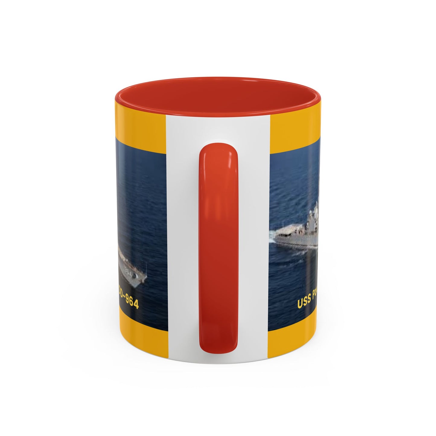 USS Paul F. Foster DD-964 Navy POD Smileandlaughtees Accent Coffee Mug (11, 15oz)