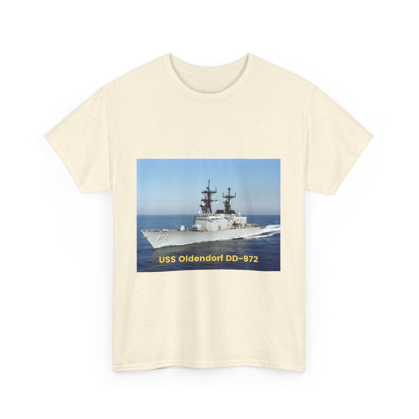 USS John Young DD-973 Navy POD Smileandlaughtees Unisex Heavy Cotton Tee T-Shirt