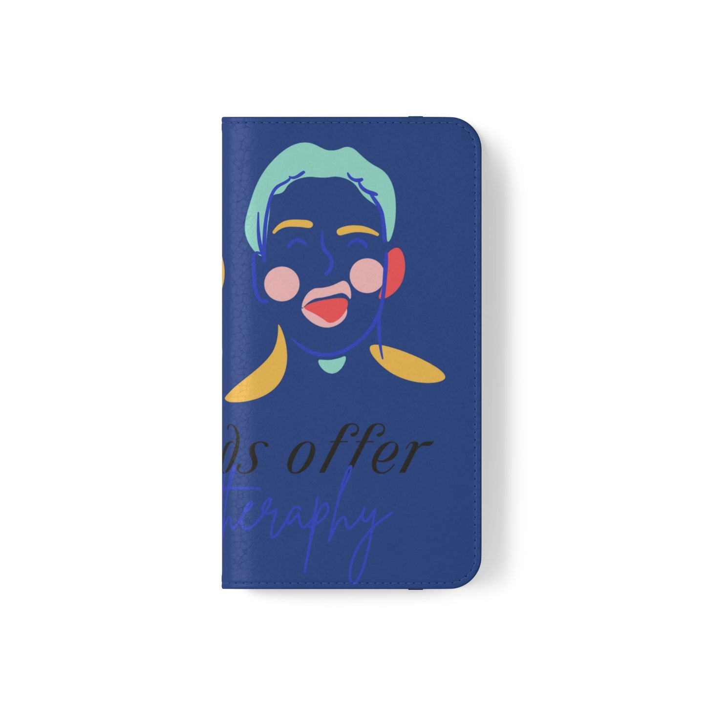 Friends Offer Free Therapy SmileandLaughTees Flip Phone Case