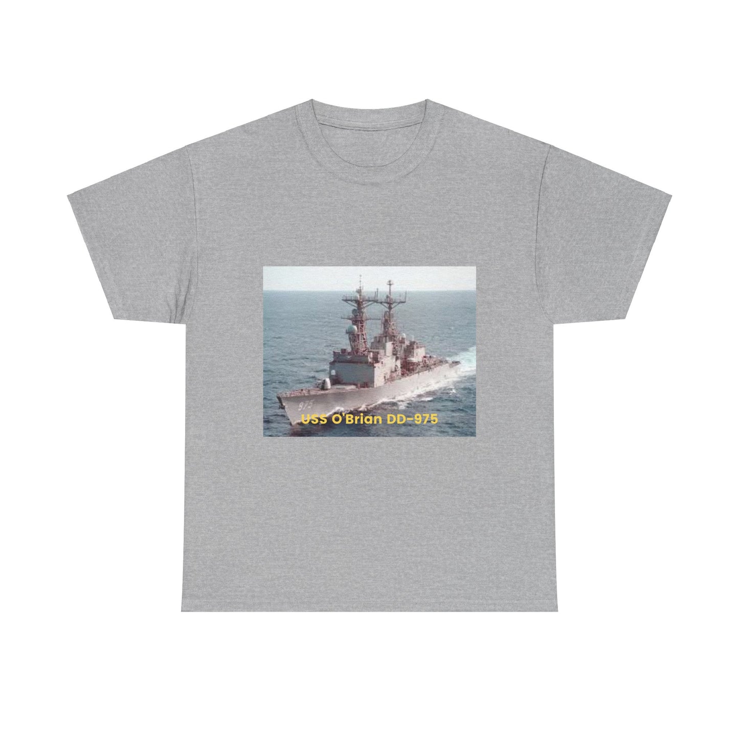 USS O'Brian DD-975 Navy POD Smileandlaughtees Unisex Heavy Cotton Tee T-Shirt