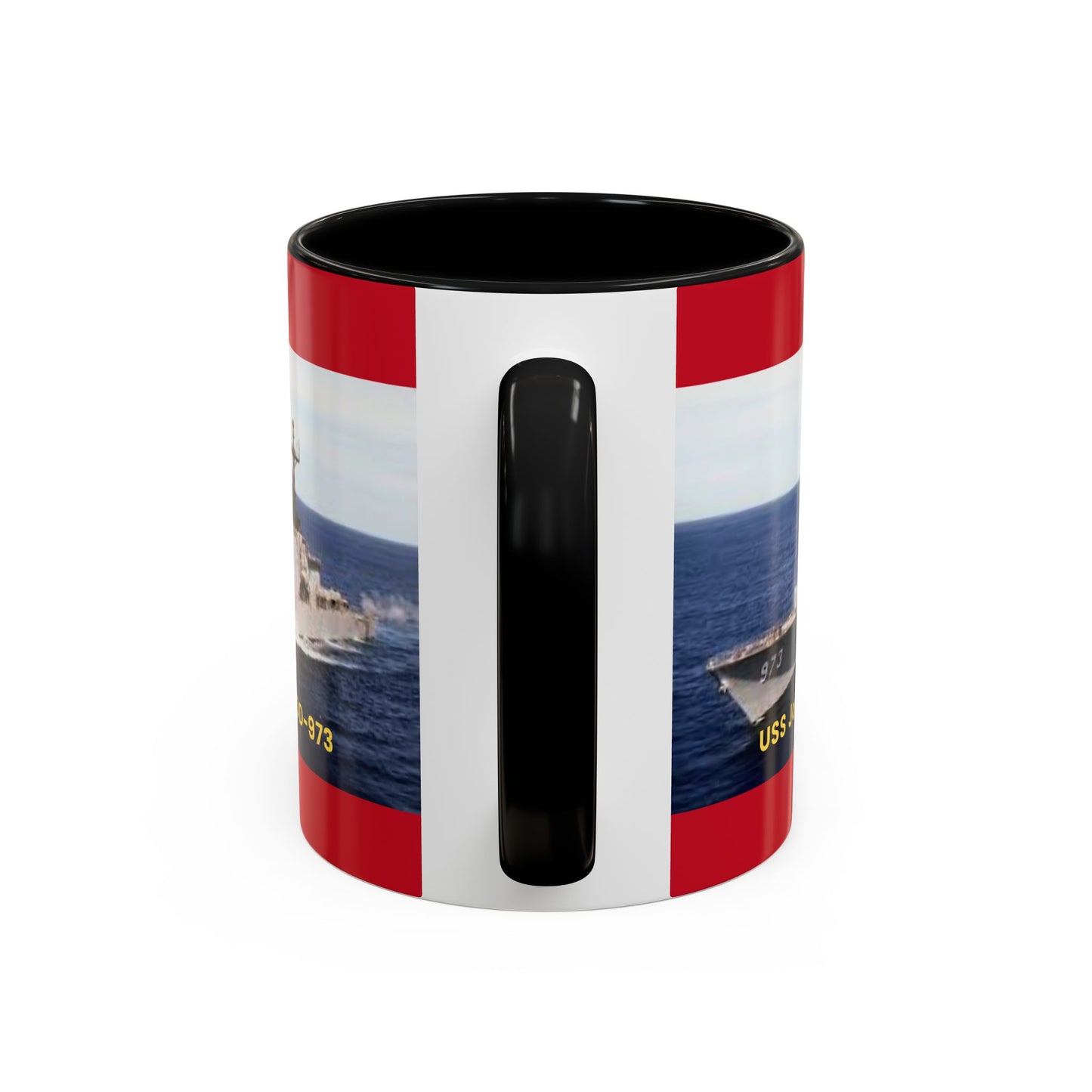 USS John Young DD-973 Navy POD Smileandlaughtees Accent Coffee Mug (11, 15oz)