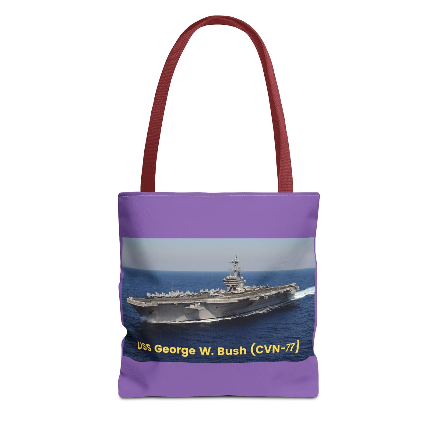 USS George W. Bush (CVN-77) Navy POD SmileandlaughteesTote Bag (AOP)