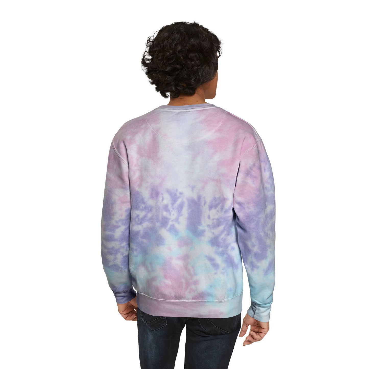 Love Yourself SmileandLaughTees Unisex Tie-Dye Sweatshirt