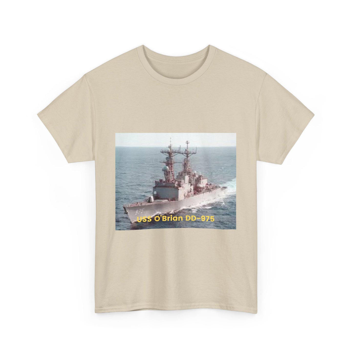 USS O'Brian DD-975 Navy POD Smileandlaughtees Unisex Heavy Cotton Tee T-Shirt