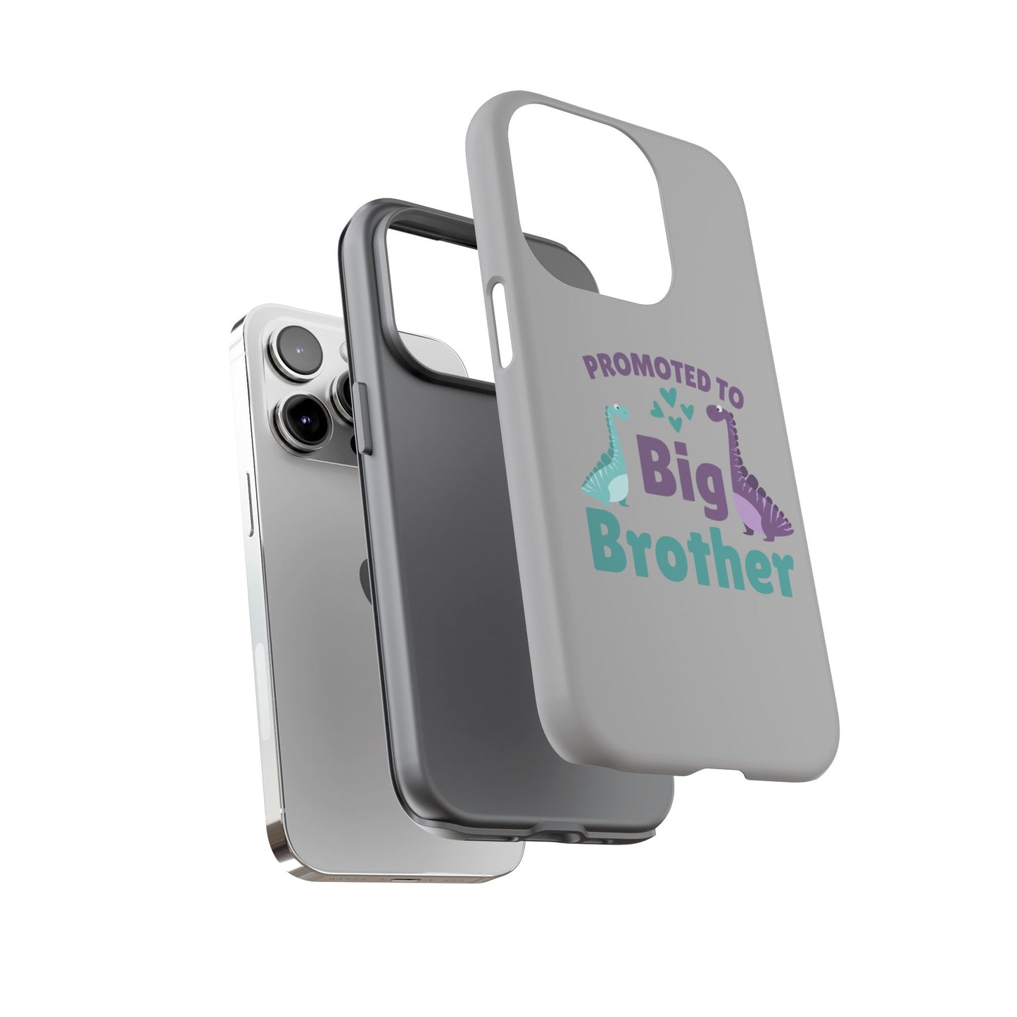 Promoted To Big Brother SmileandLaughTees Tough Phone Case