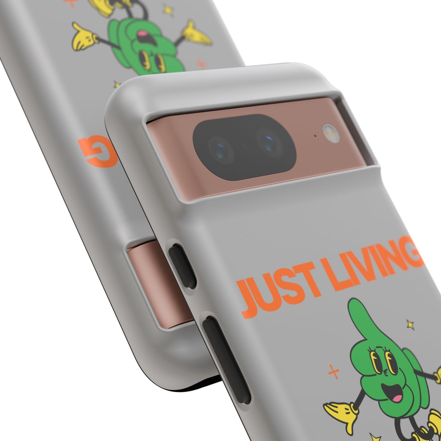 Just Living My Life SmileandLaughTees Tough Phone Case