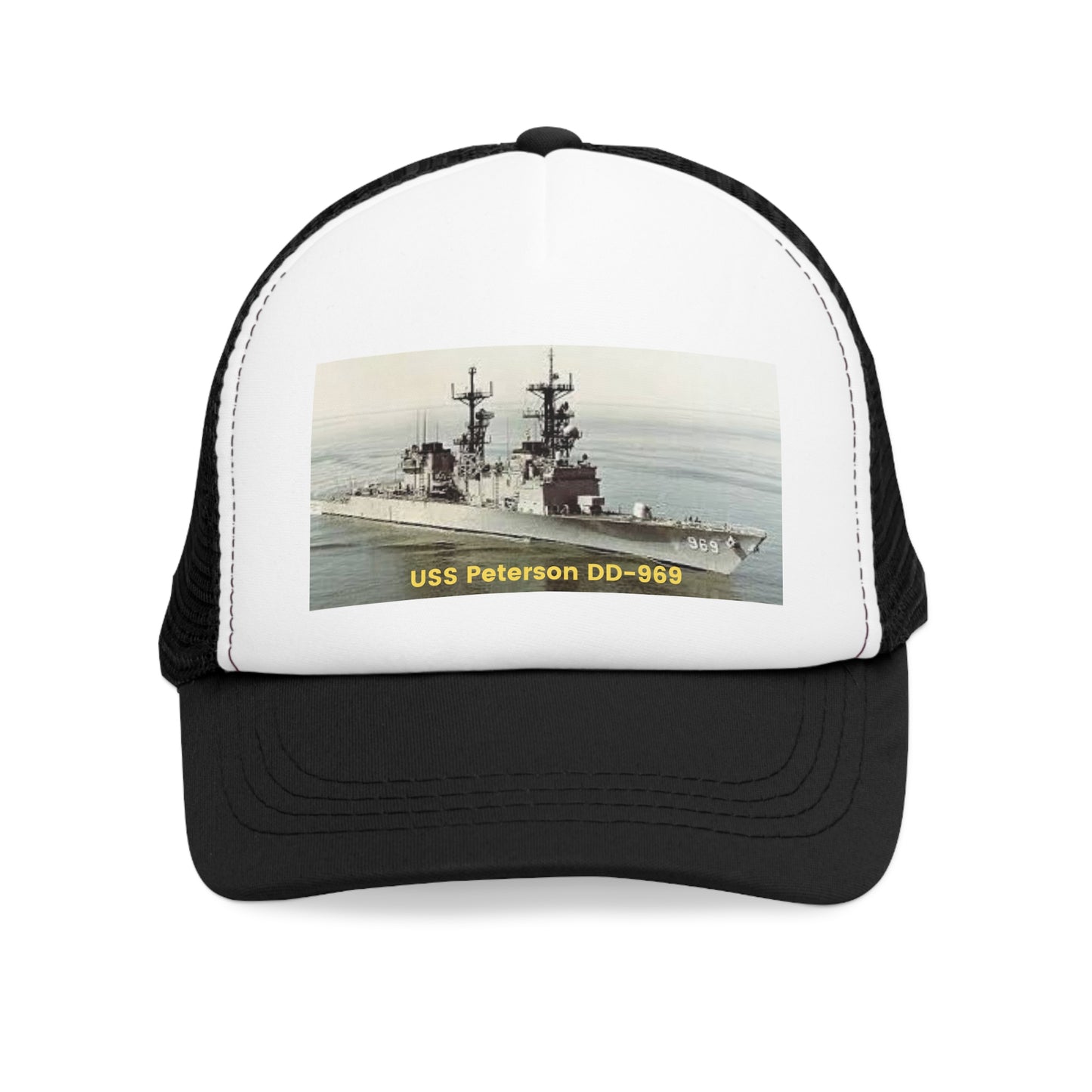 USS Peterson DD-969 Navy POD Smileandlaughtees Mesh Cap