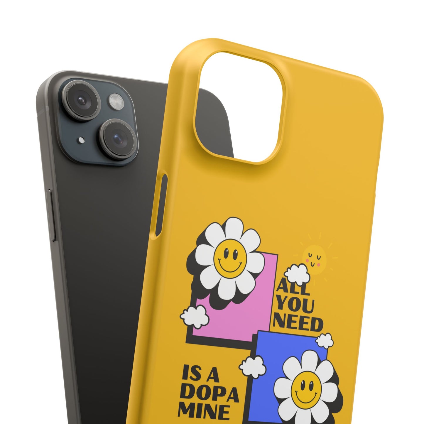 All You Need Is A Dopamine SmileandLaughTees Slim Phone Case