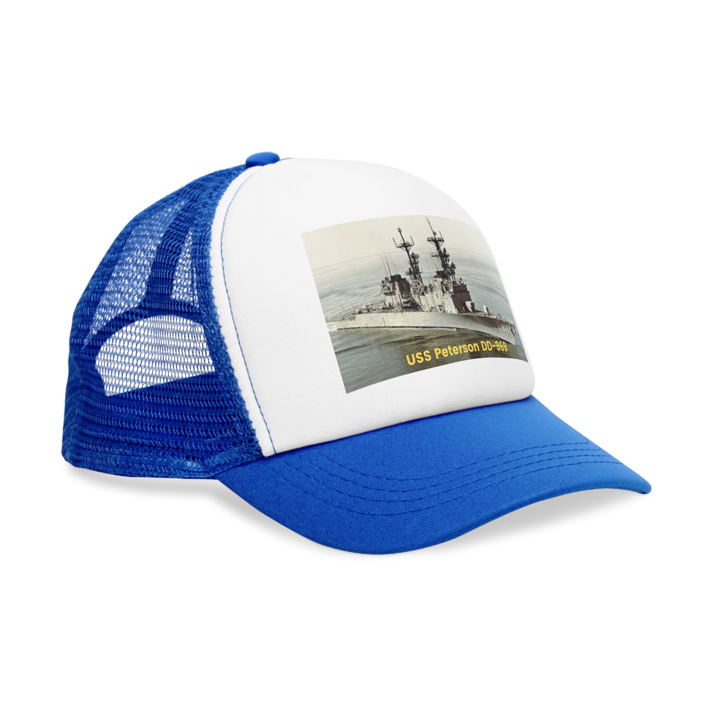 USS Peterson DD-969 Navy POD Smileandlaughtees Mesh Cap