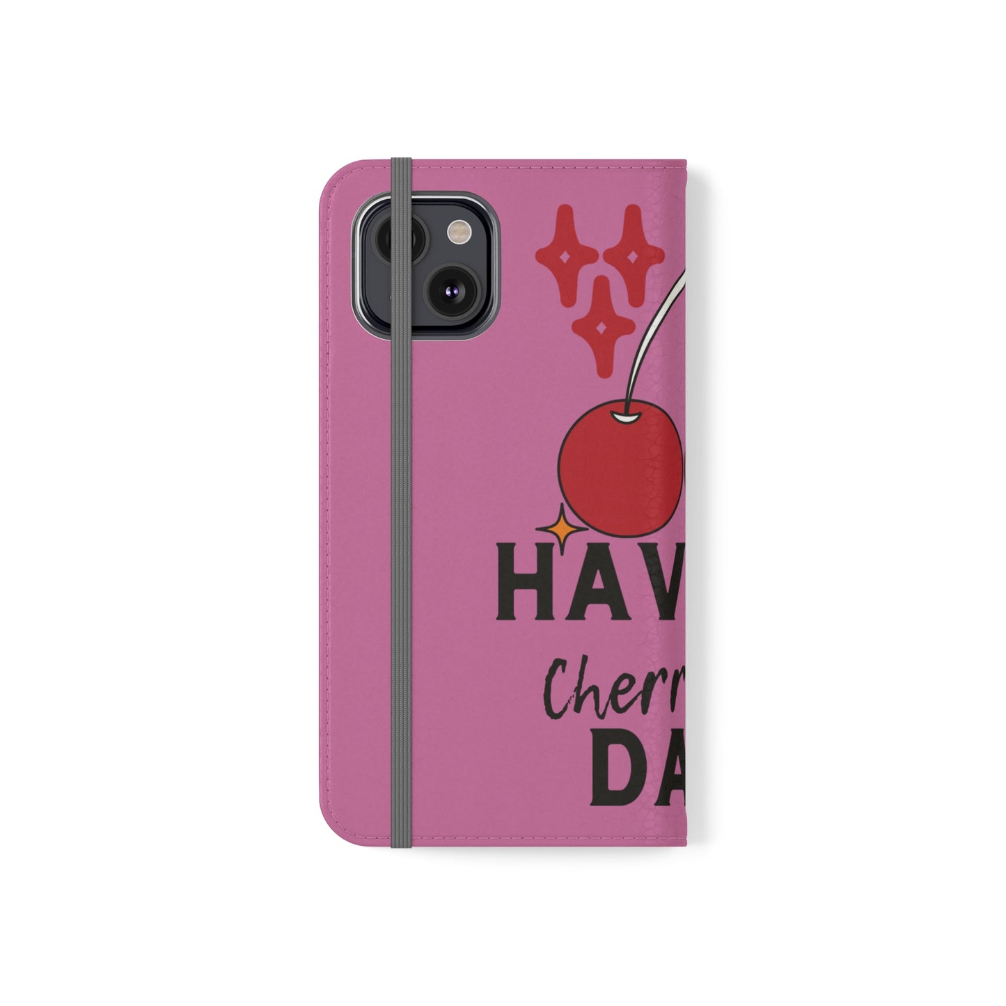 Have A Cherrific Day SmileandLaughTees Flip Phone Case