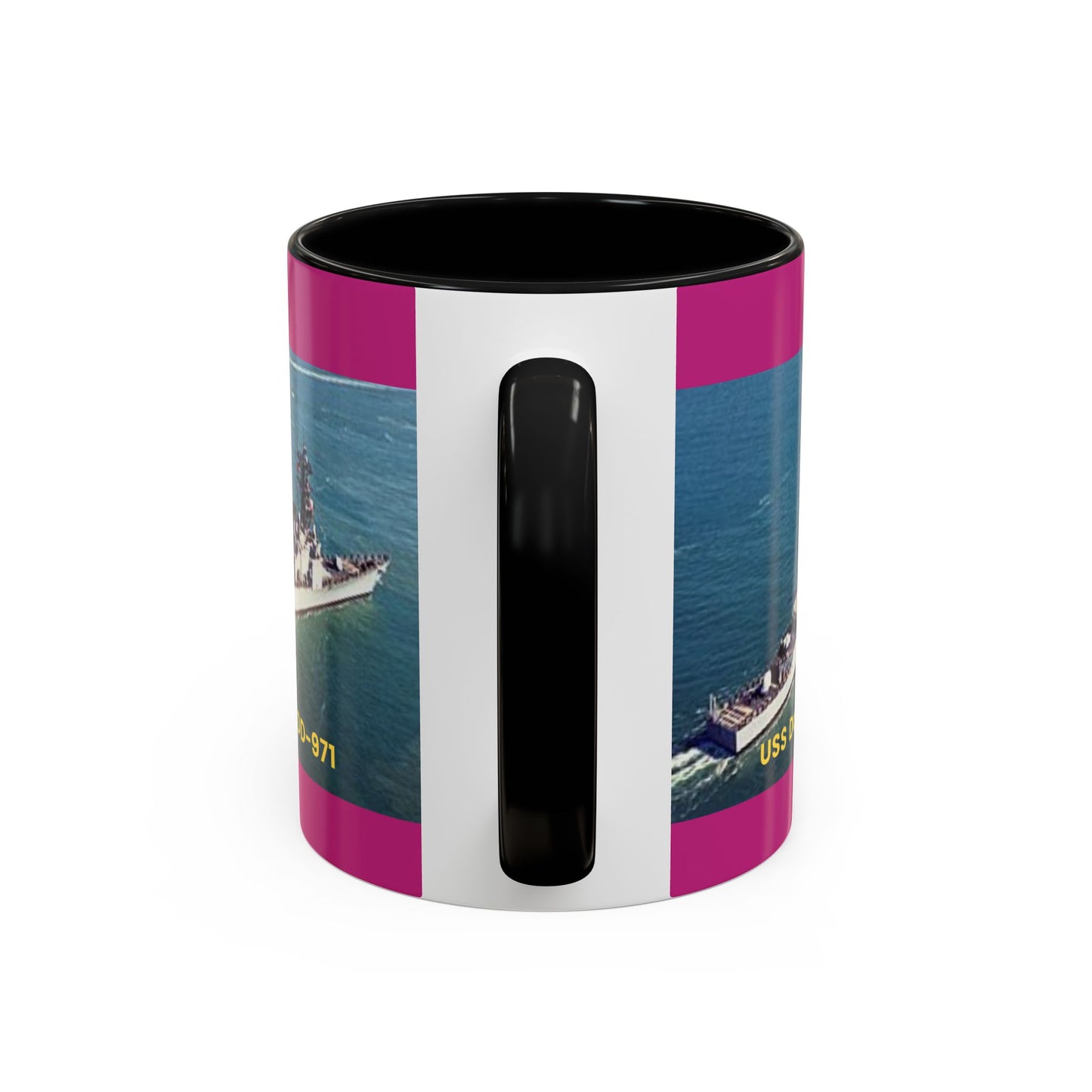 USS David R. Ray DD-971 Navy POD Smileandlaughtees Accent Coffee Mug (11, 15oz)