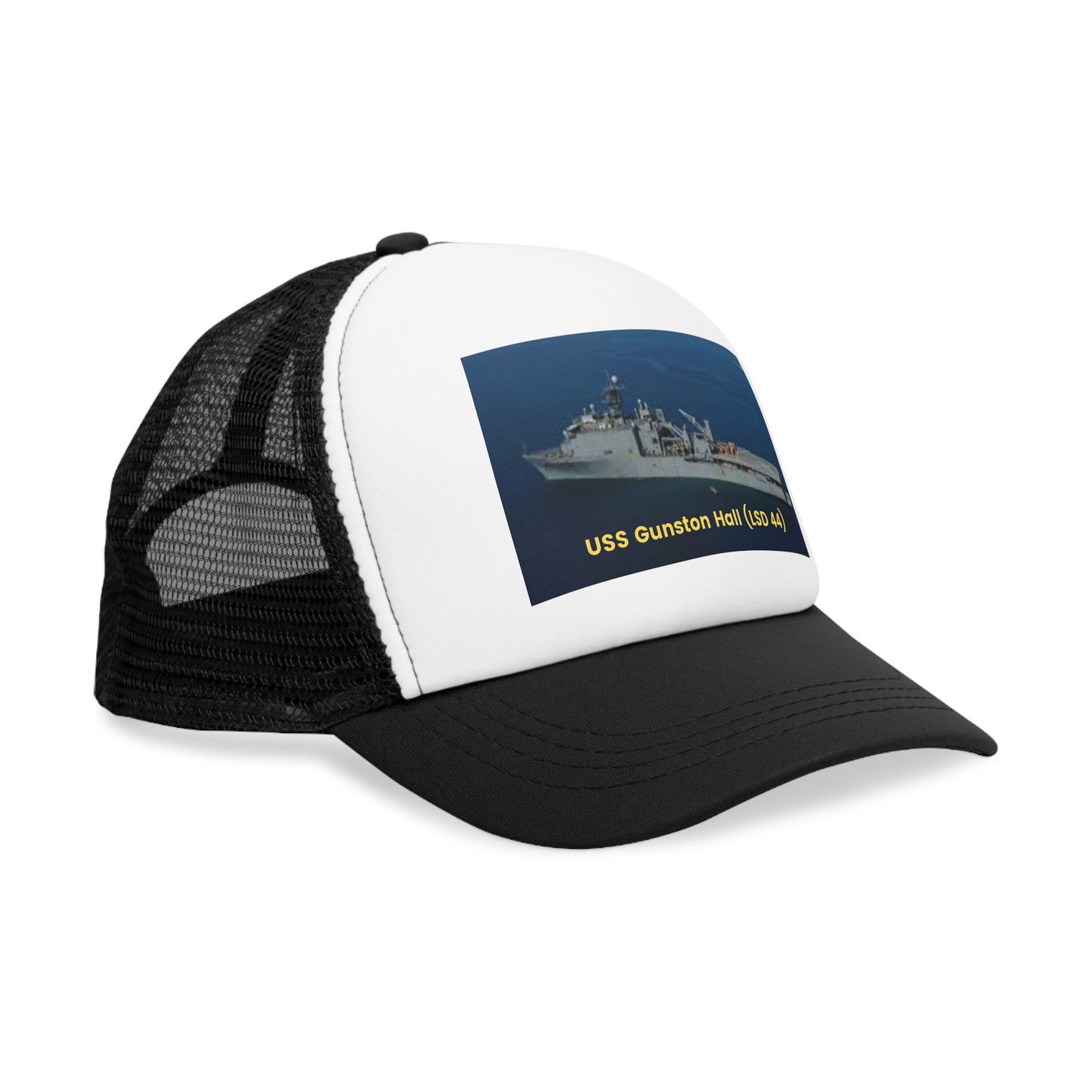 USS Gunston Hall (LSD 44) Navy POD Smileandlaughtees Mesh Cap