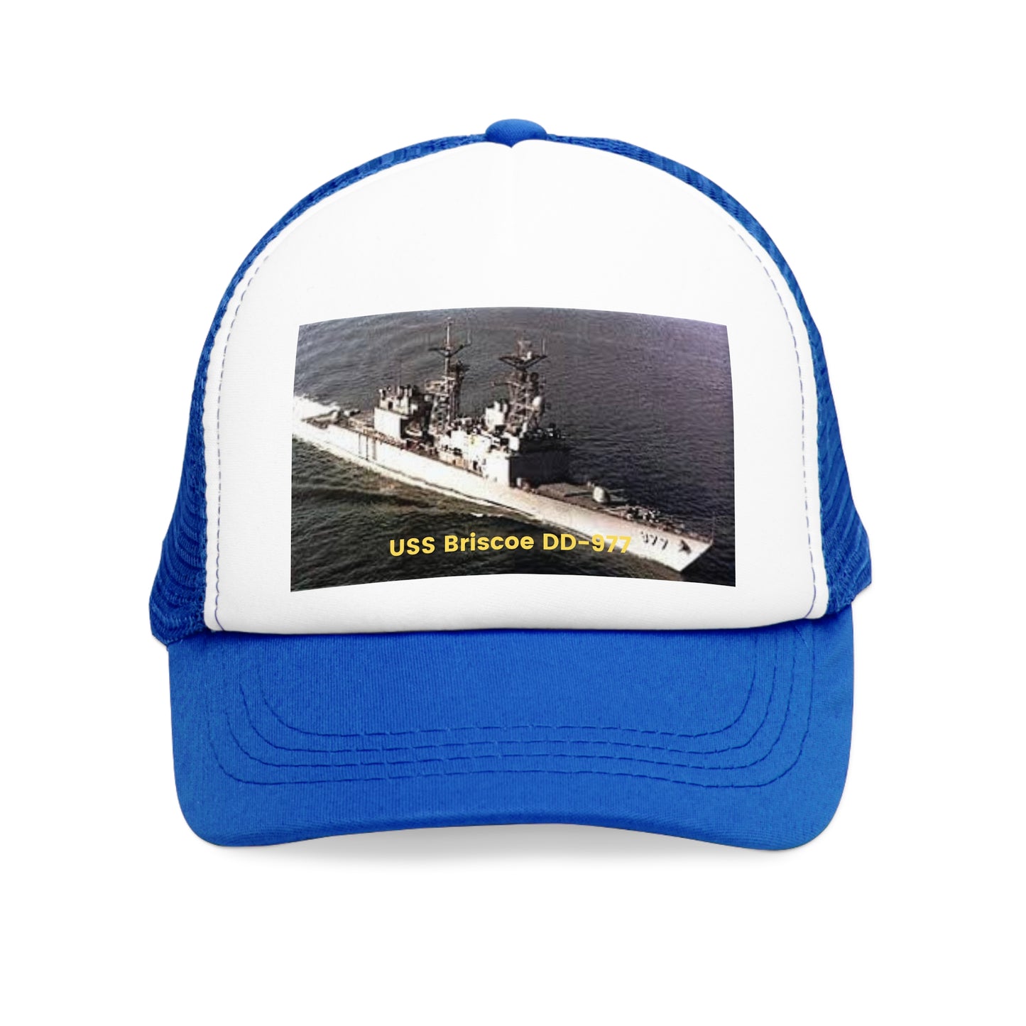 USS Briscoe DD-977 Navy POD Smileandlaughtees Mesh Cap