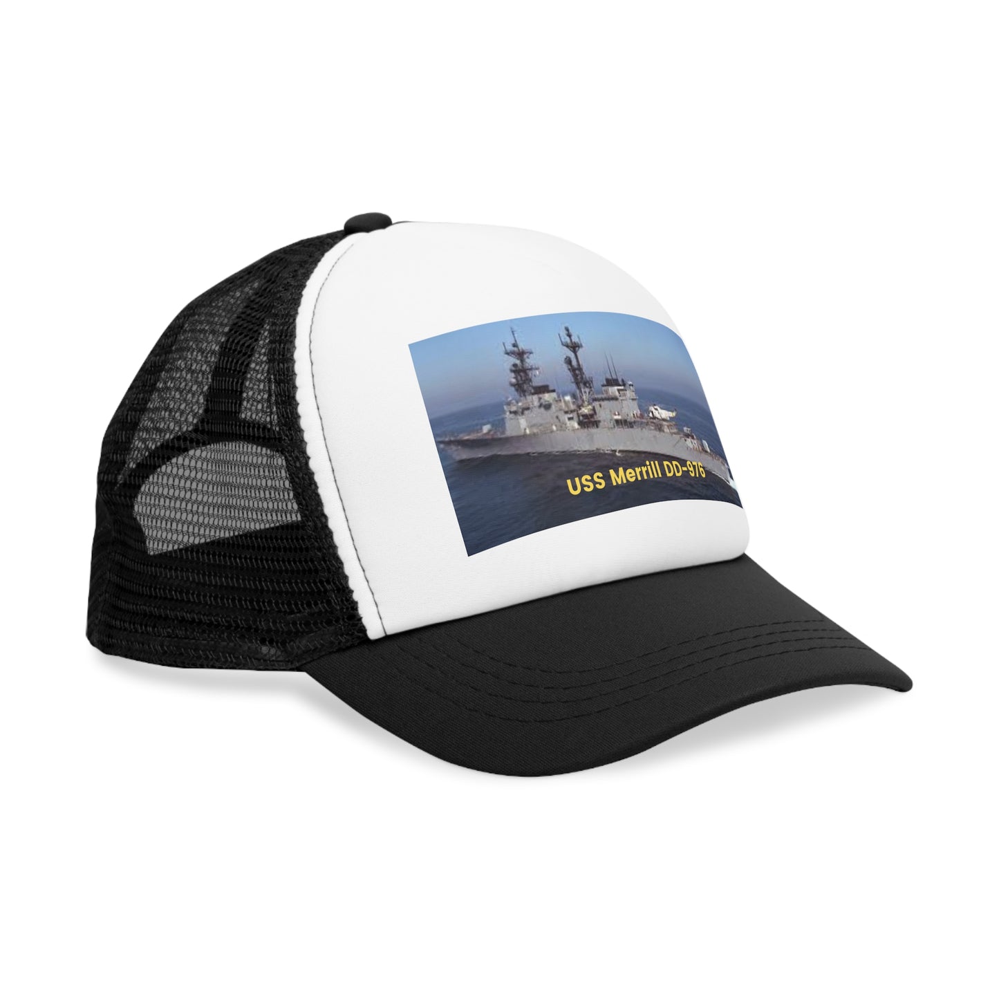 USS Merrill DD-976 Navy POD Smileandlaughtees Mesh Cap