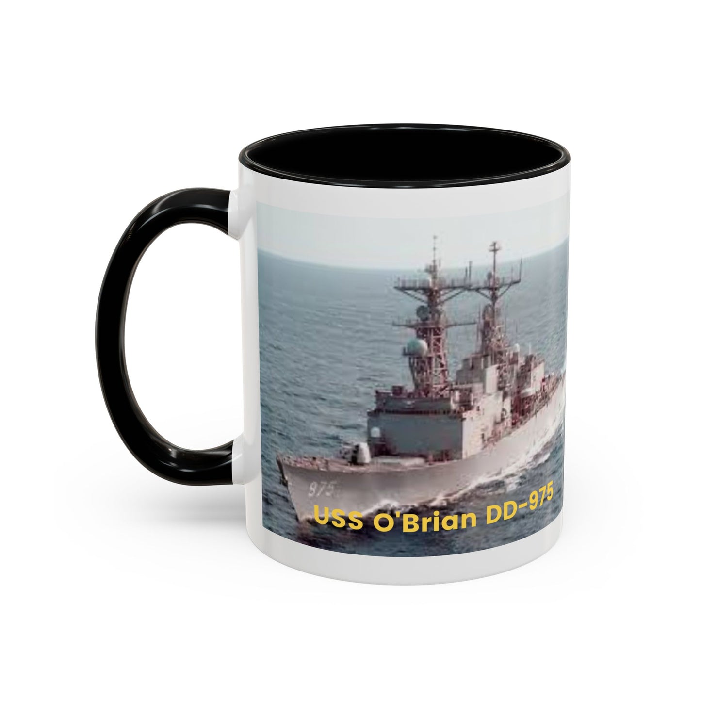 USS O'Brian DD-975 Navy POD Smileandlaughtees Accent Coffee Mug (11, 15oz)