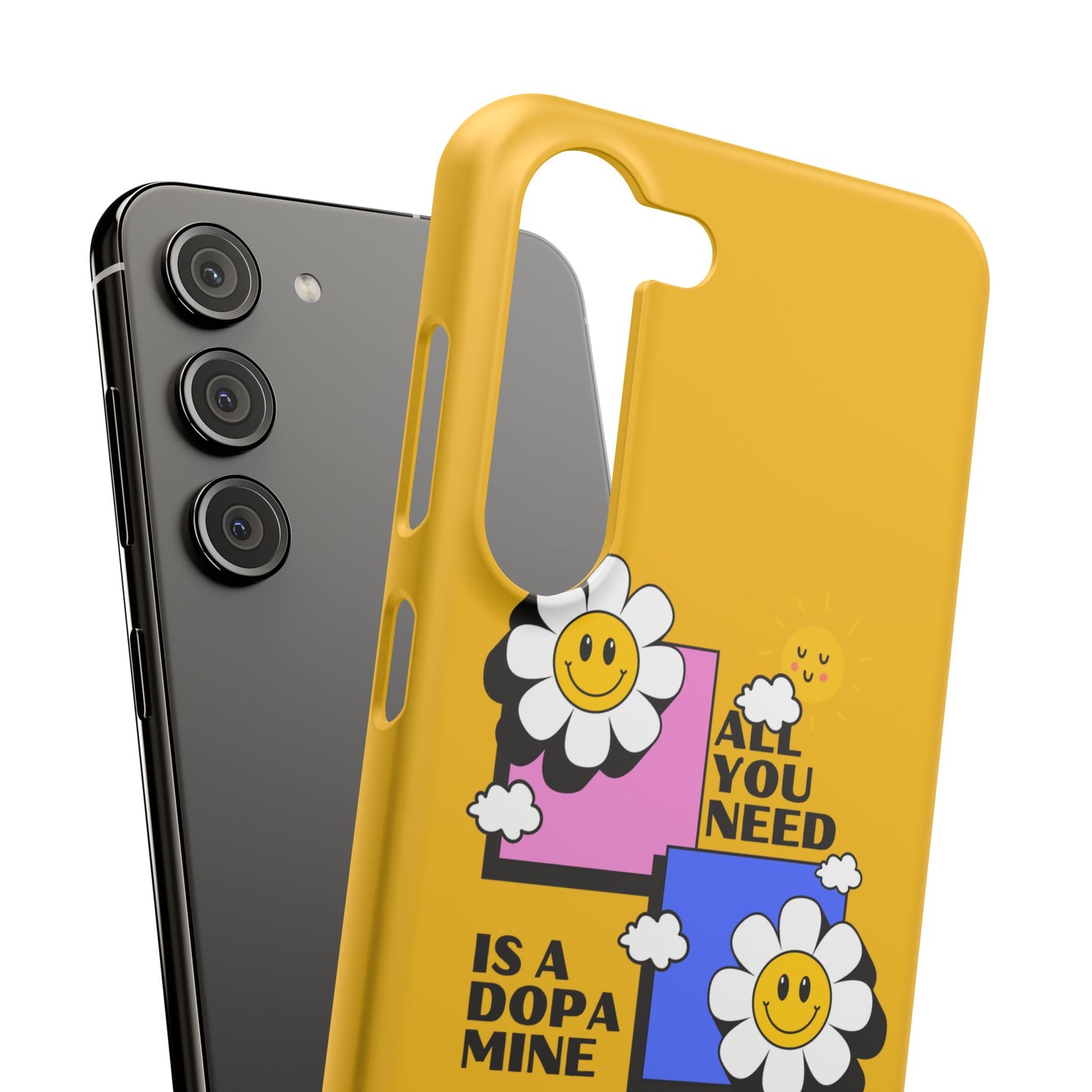 All You Need Is A Dopamine SmileandLaughTees Slim Phone Case