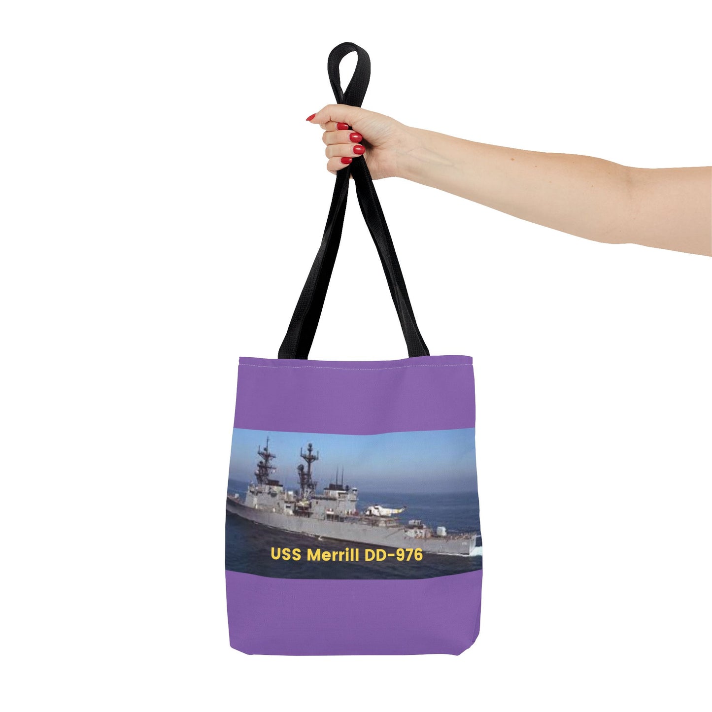 USS Merrill DD-976 Navy POD SmileandlaughteesTote Bag (AOP)