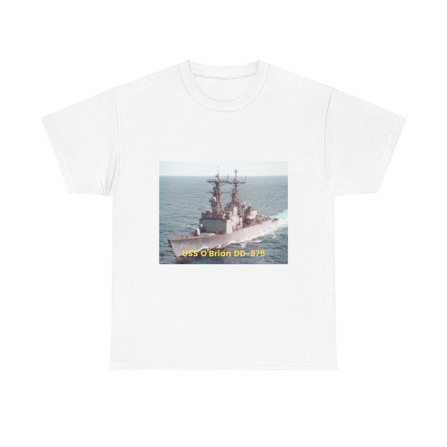 USS O'Brian DD-975 Navy POD Smileandlaughtees Unisex Heavy Cotton Tee T-Shirt