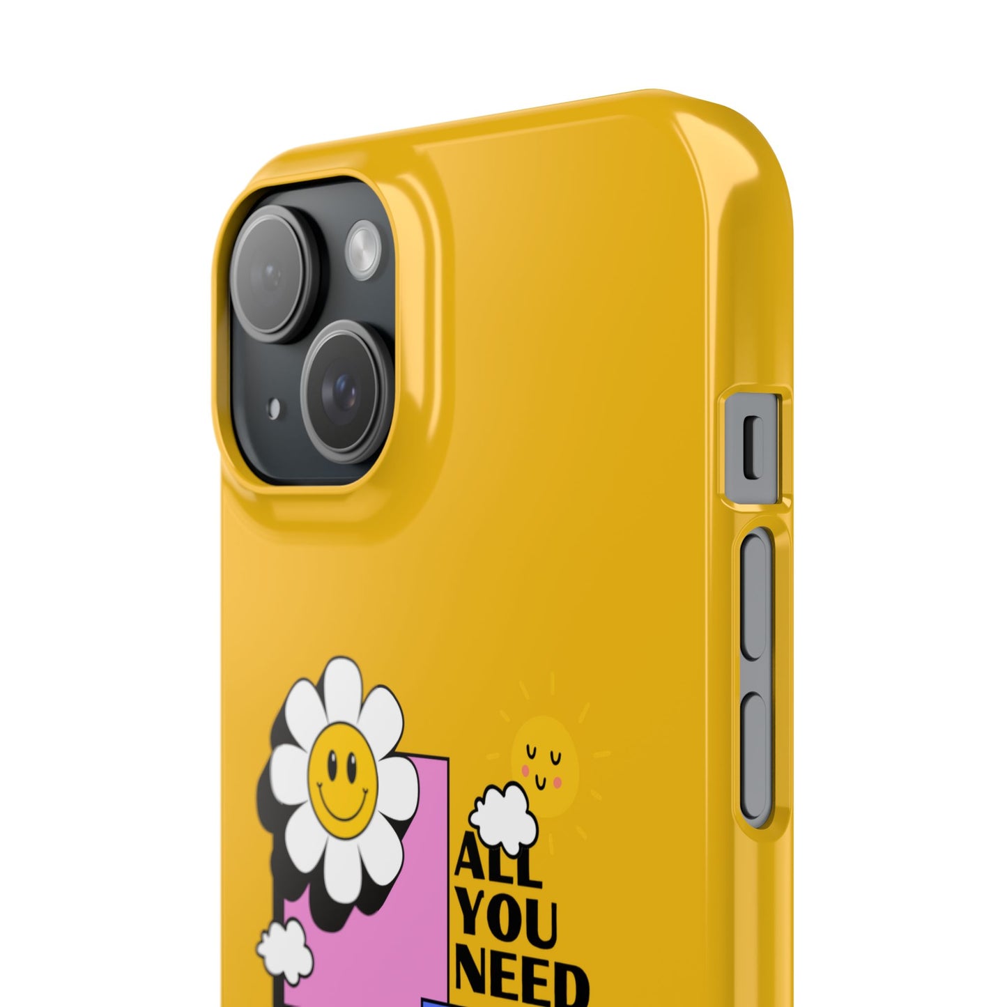 All You Need Is A Dopamine SmileandLaughTees Slim Phone Case