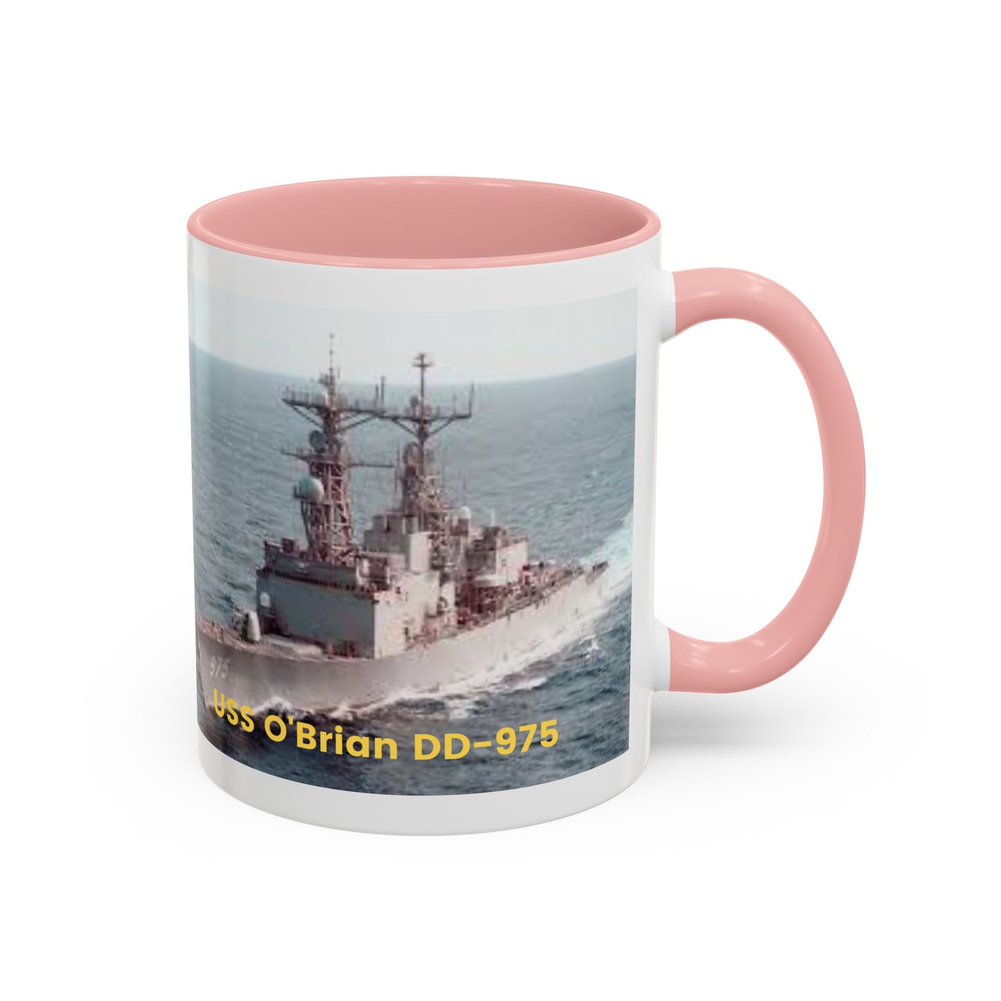 USS O'Brian DD-975 Navy POD Smileandlaughtees Accent Coffee Mug (11, 15oz)