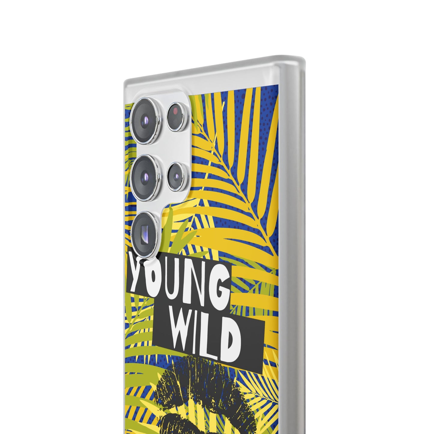 Young Wild Free SmileandLaughTees Flexi Phone Case