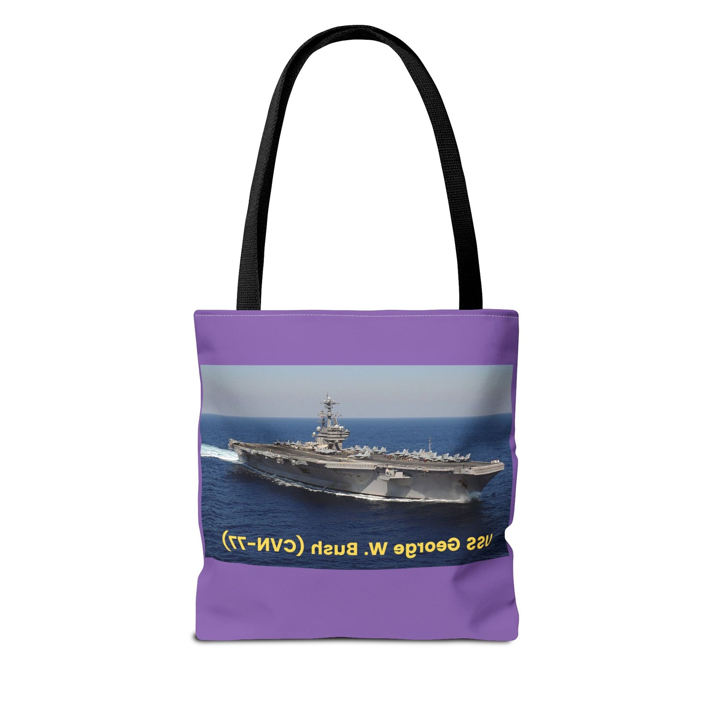 USS George W. Bush (CVN-77) Navy POD SmileandlaughteesTote Bag (AOP)