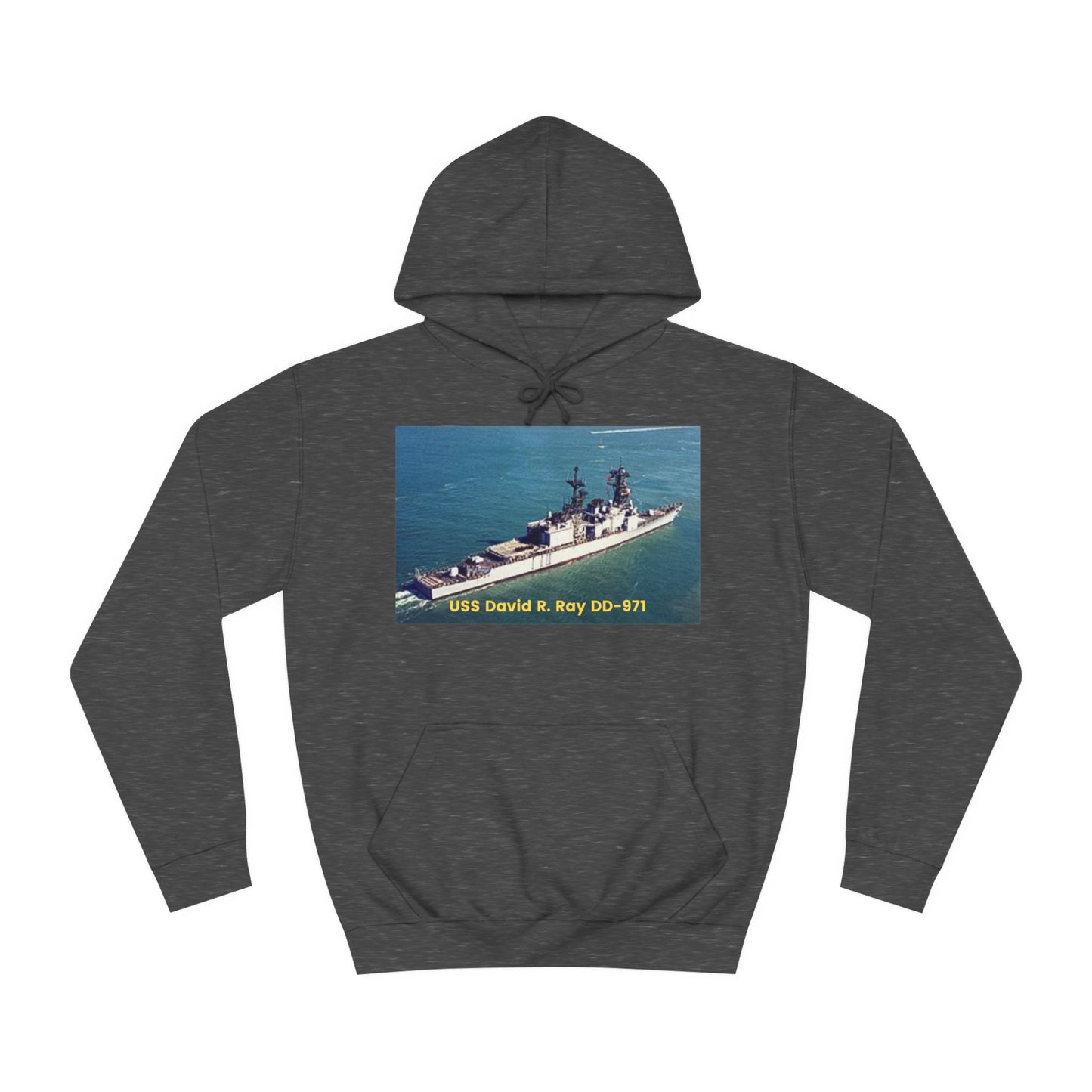 USS David R. Ray DD-971 Navy POD Smileandlaughtees Unisex College Hoodie