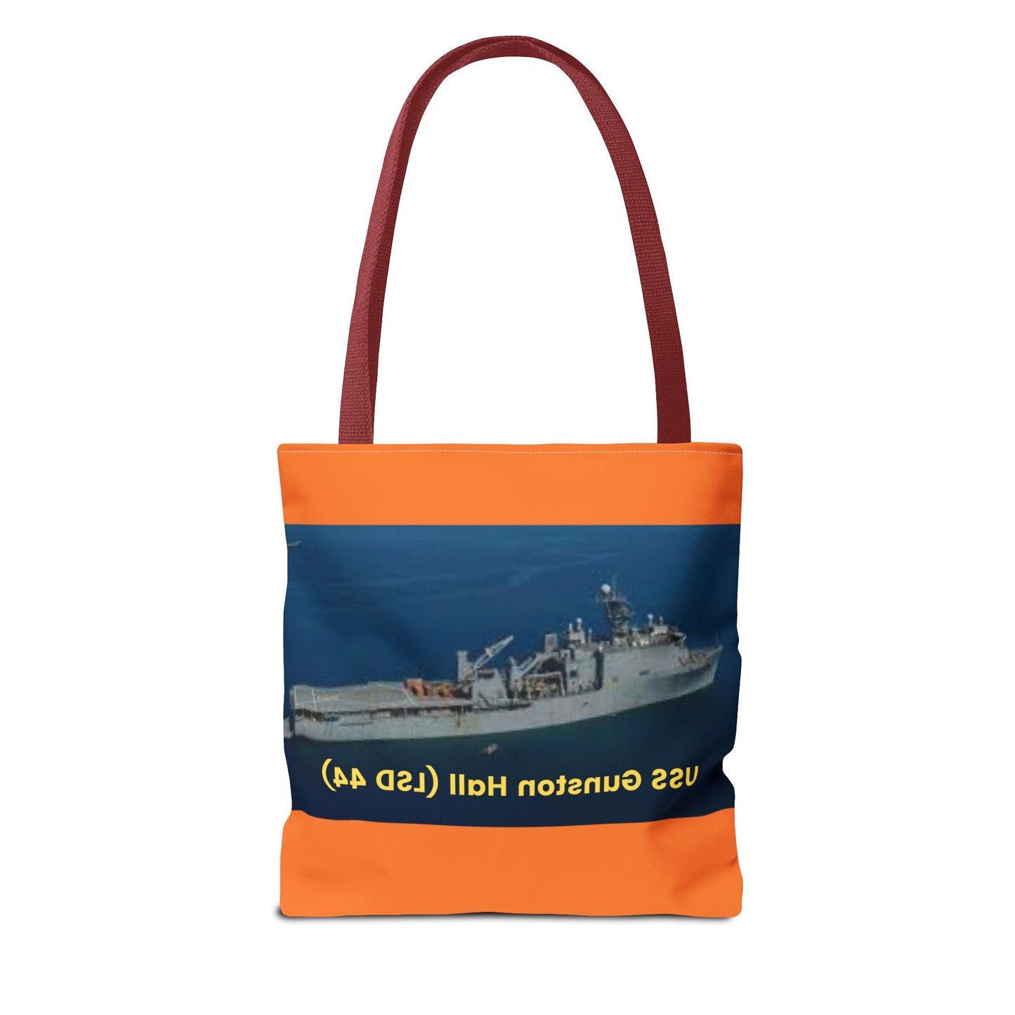 USS Gunston Hall (LSD 44) Navy POD Smileandlaughtees Tote Bag (AOP)